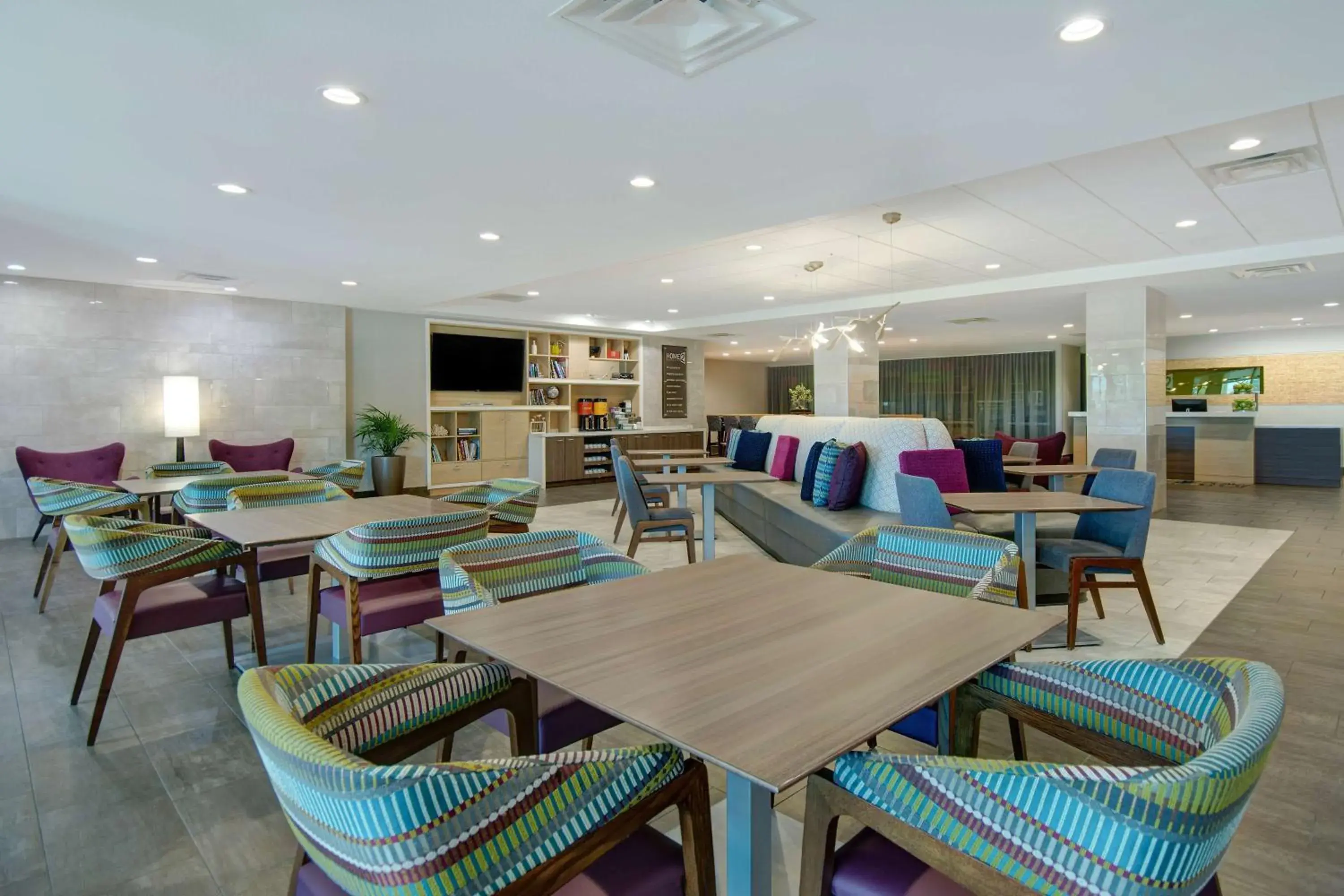 Lobby or reception in Home2 Suites By Hilton Plano Richardson Lobby or reception in Home2 Suites By Hilton Plano Richardson