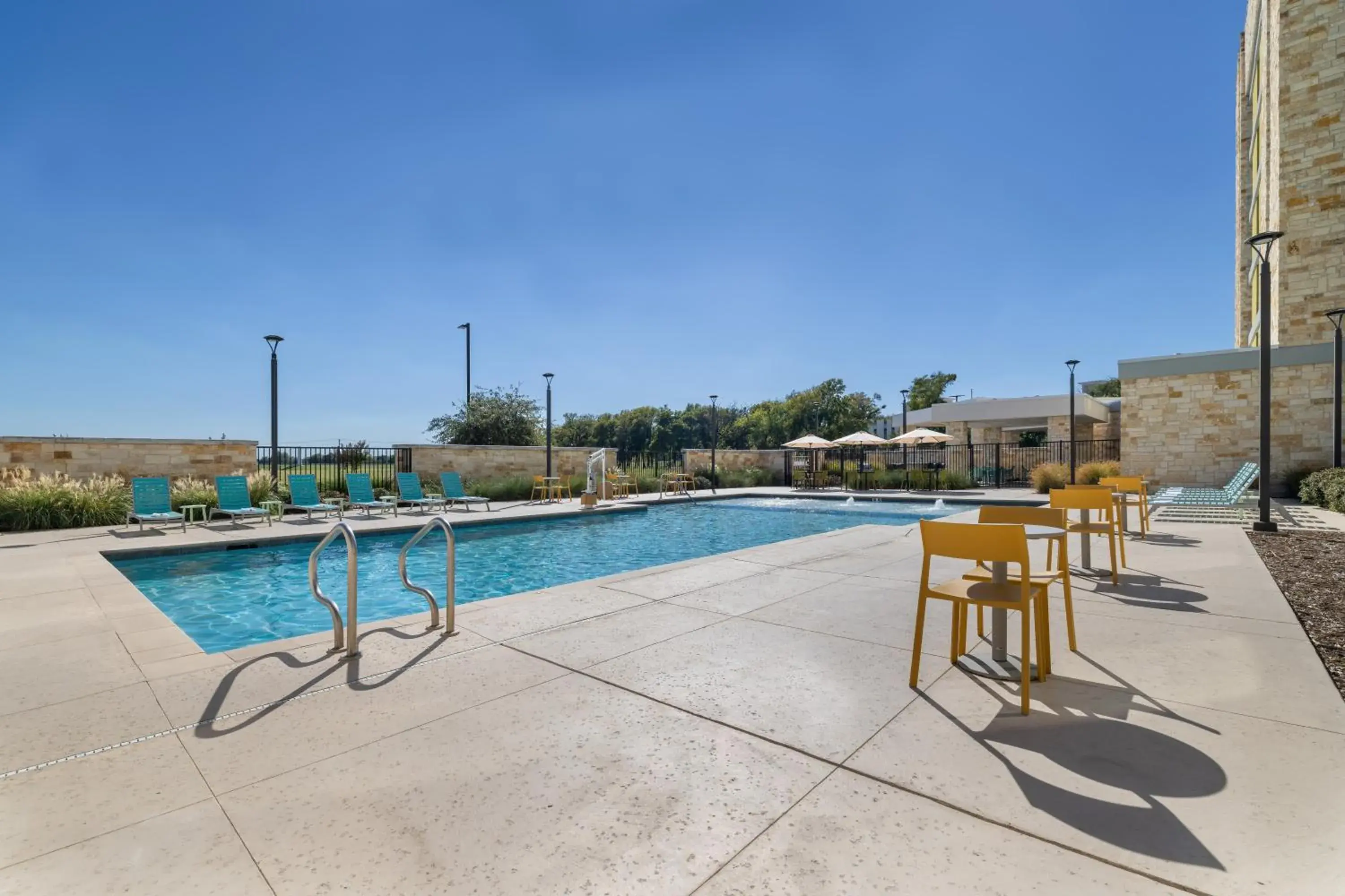 Swimming pool in Home2 Suites By Hilton Plano Richardson Swimming pool in Home2 Suites By Hilton Plano Richardson