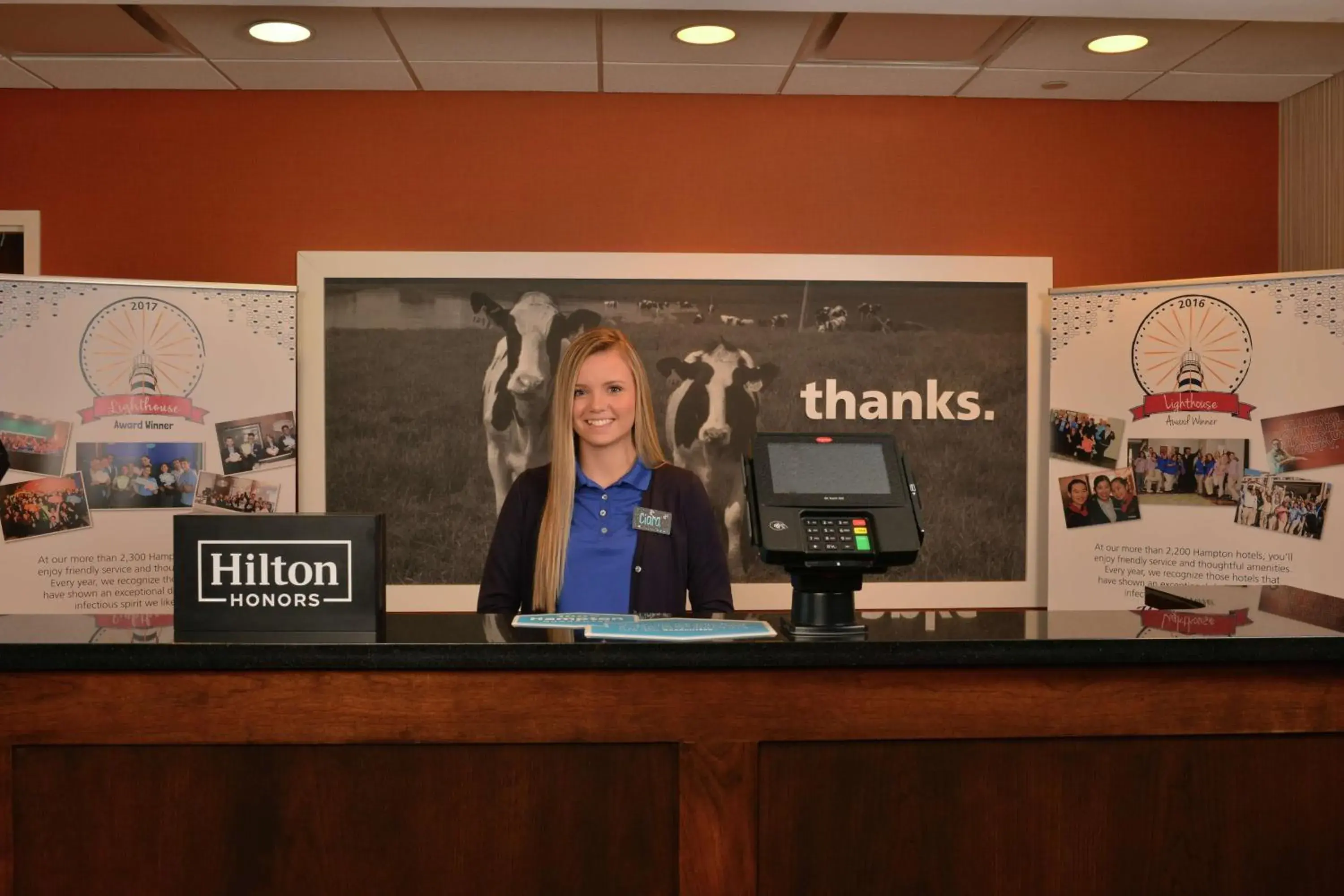 Lobby or reception in Hampton Inn Springfield-Southeast, MO Lobby or reception in Hampton Inn Springfield-Southeast, MO