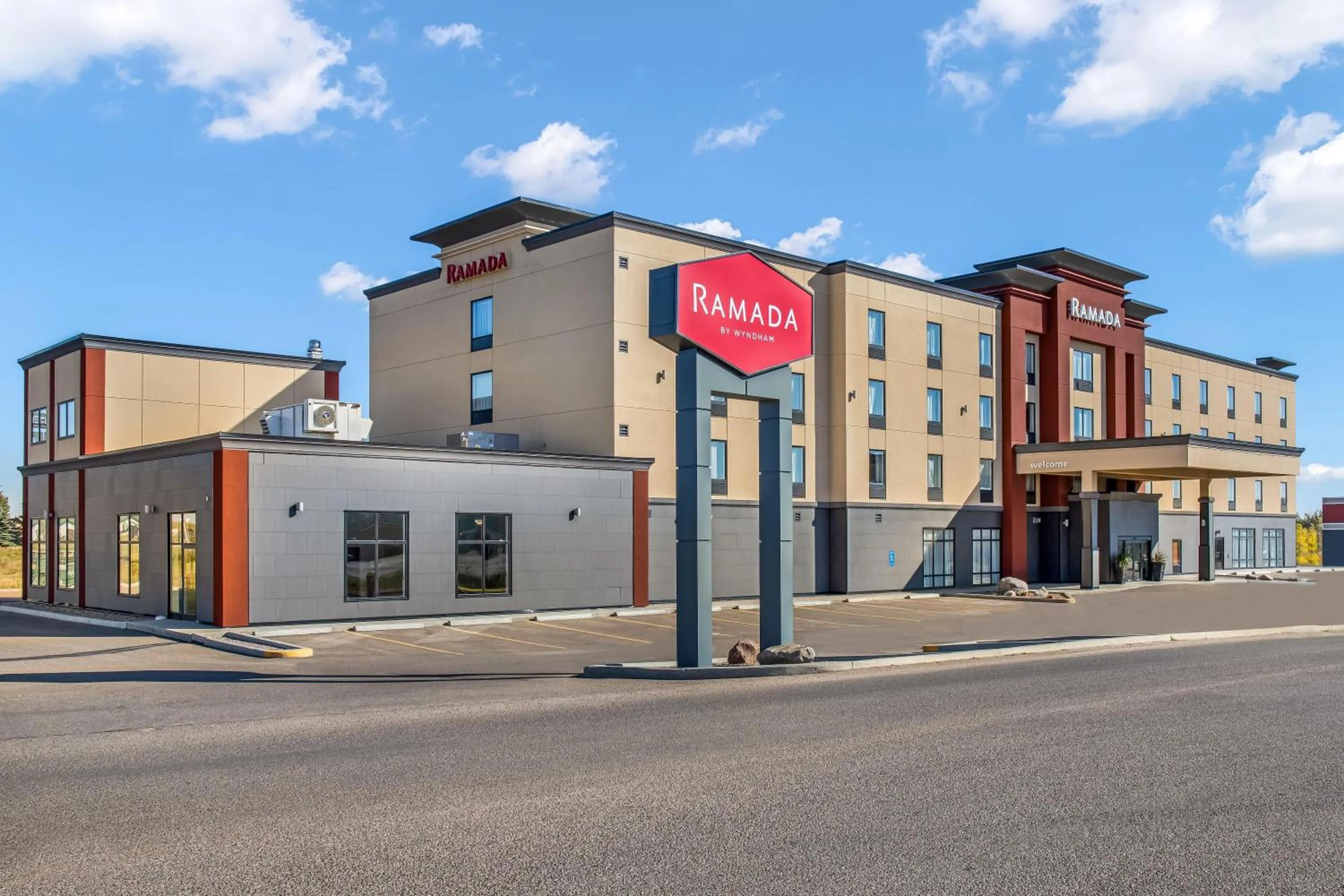 Property building in Ramada by Wyndham St Paul AB
