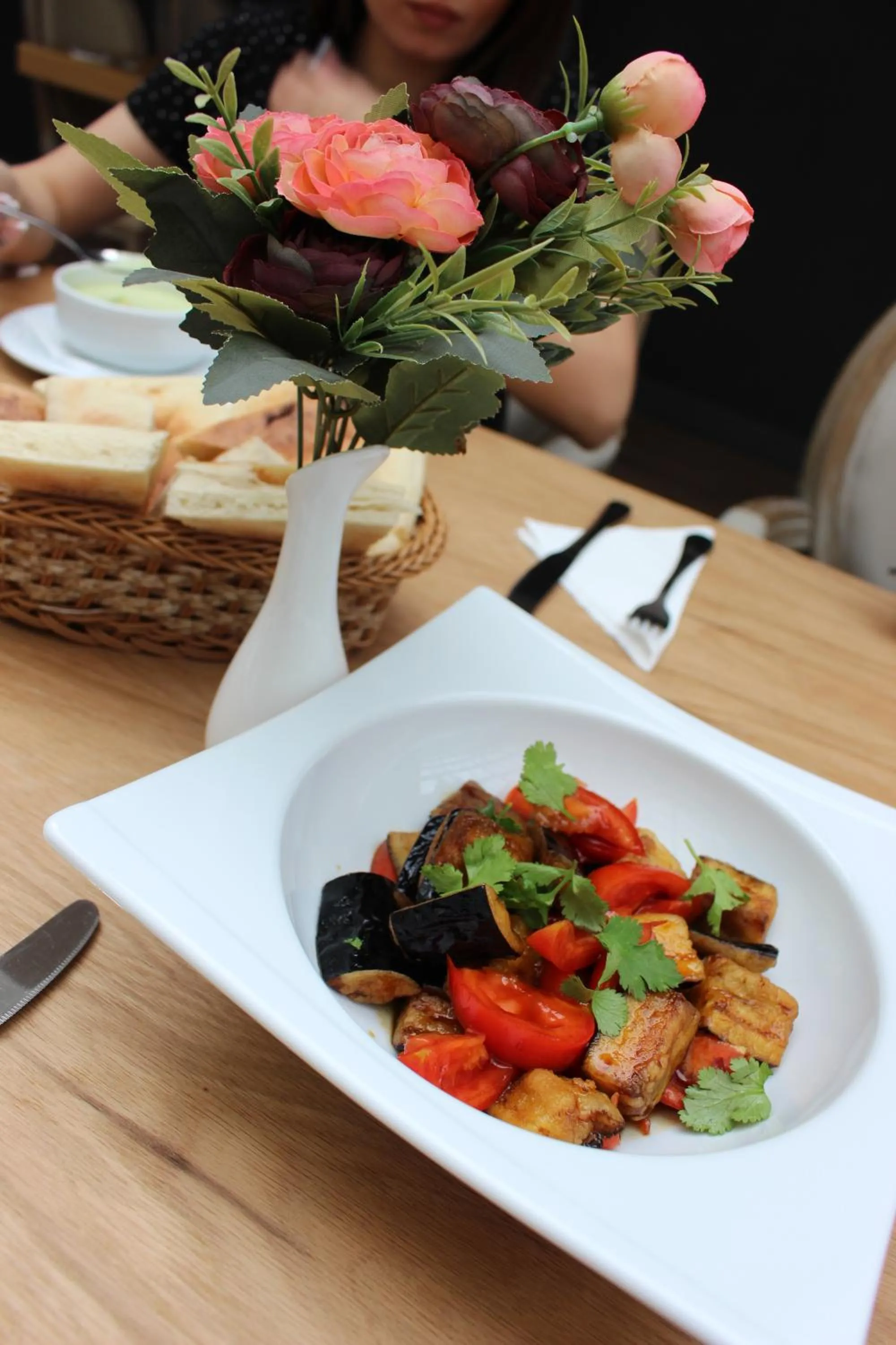 Food and drinks in Sky Hotel Baku