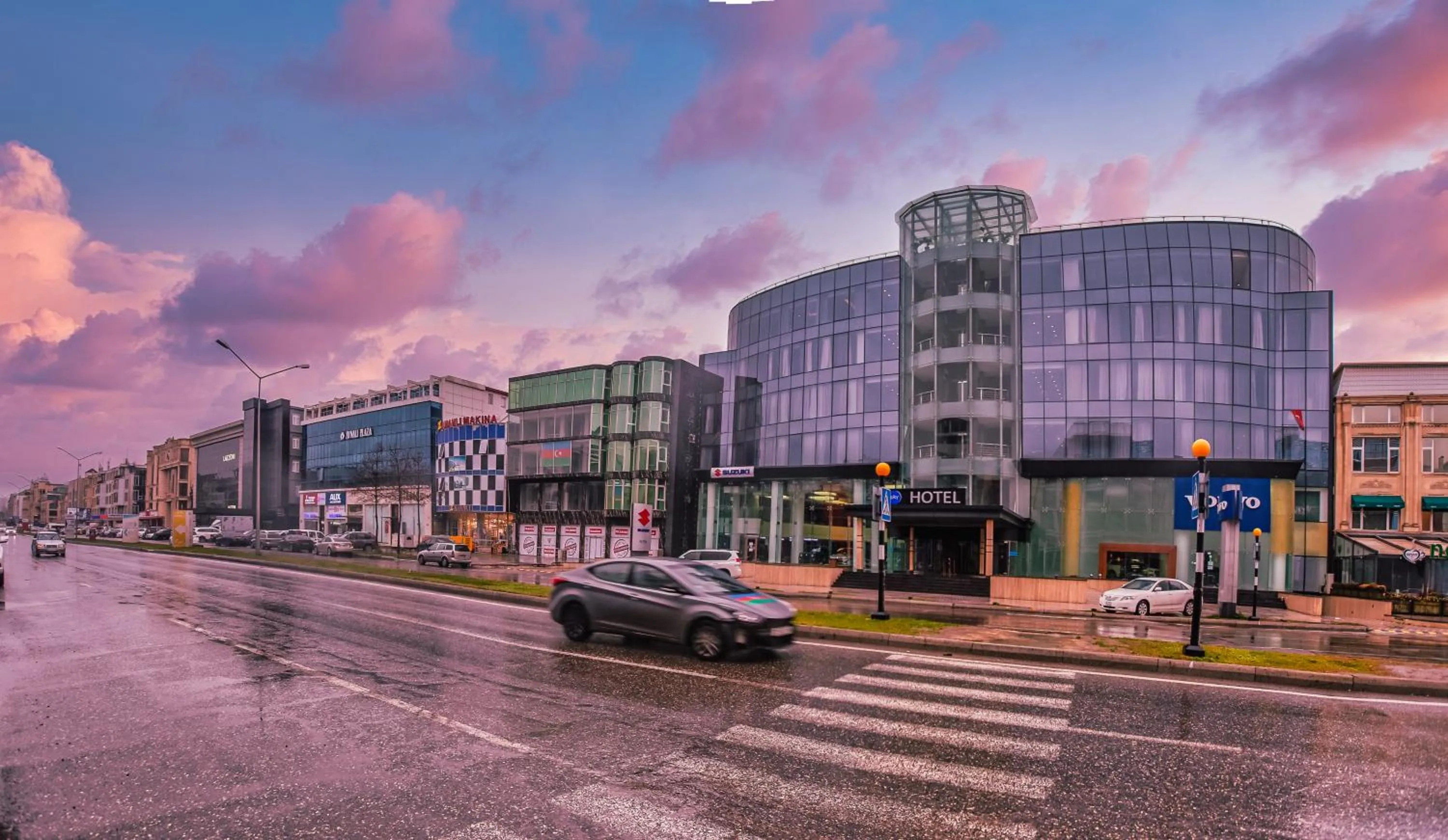 Property building in Sky Hotel Baku