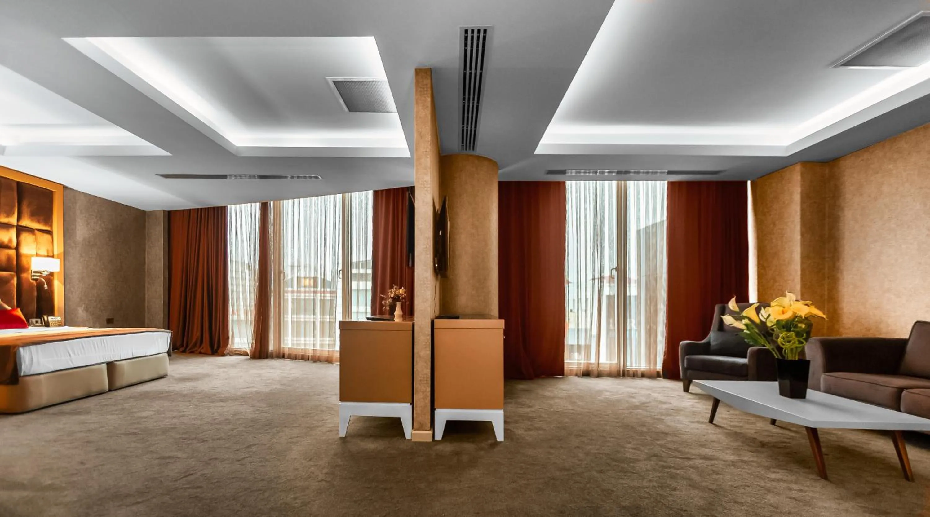 Living room in Sky Hotel Baku