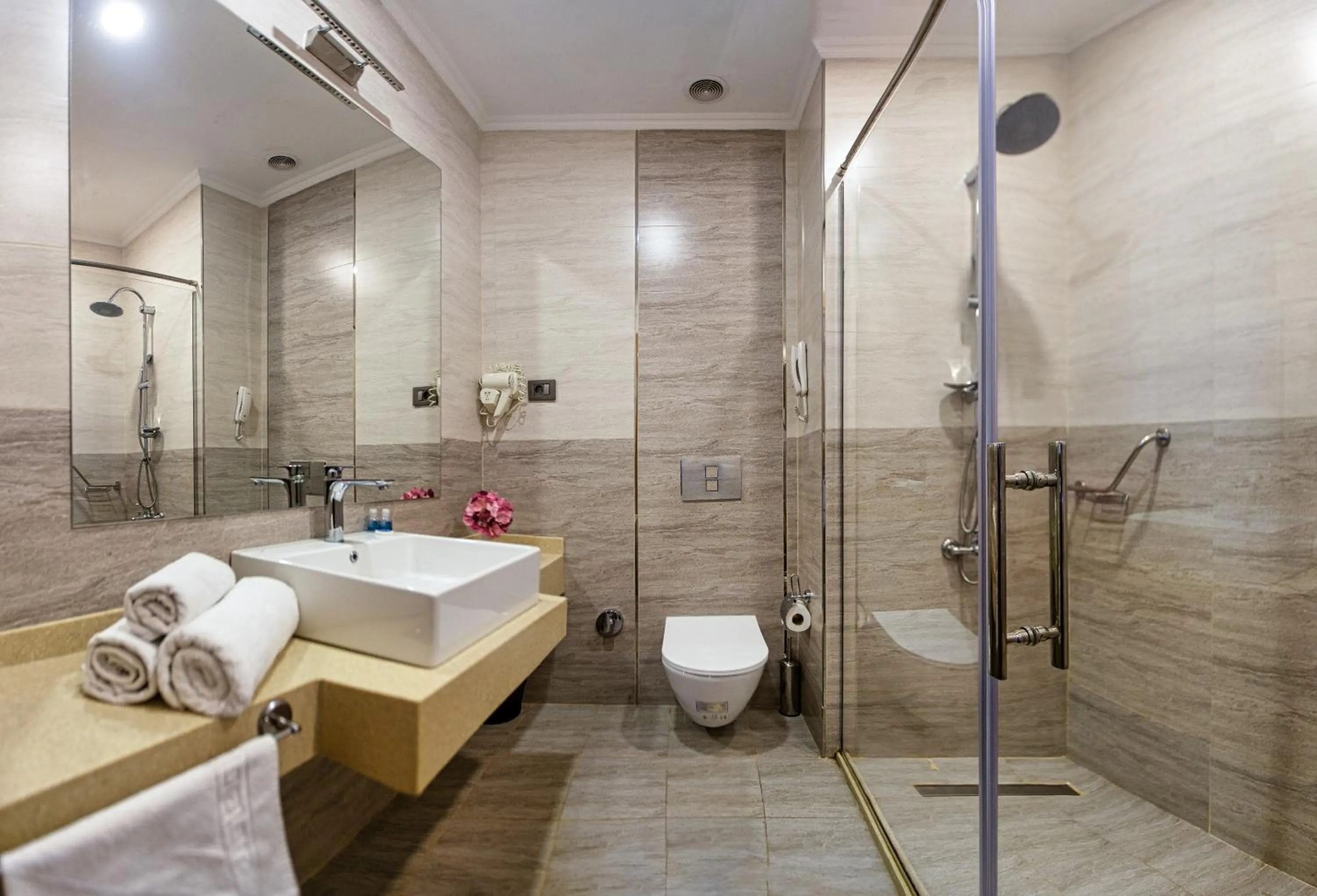 Bathroom in Sky Hotel Baku