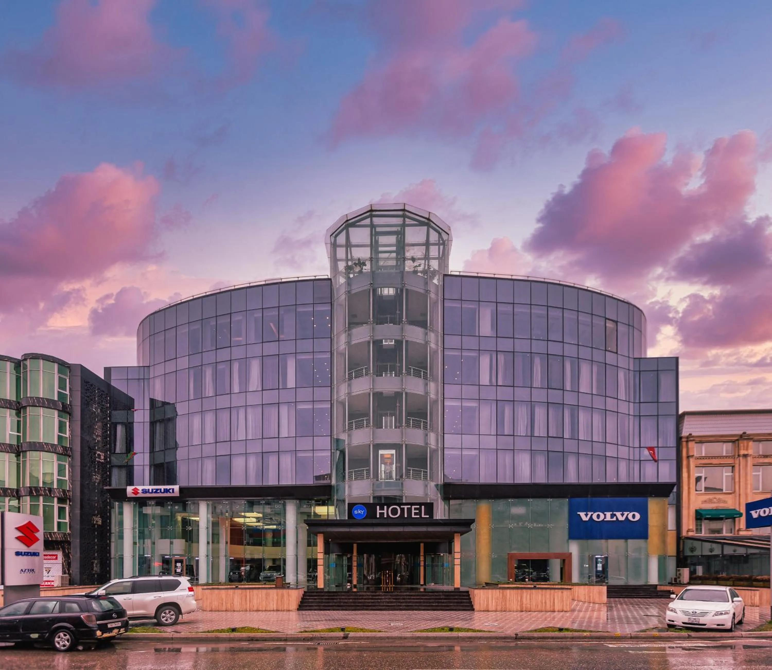 Property building in Sky Hotel Baku