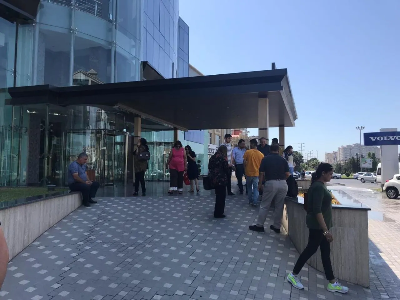 Facade/entrance in Sky Hotel Baku