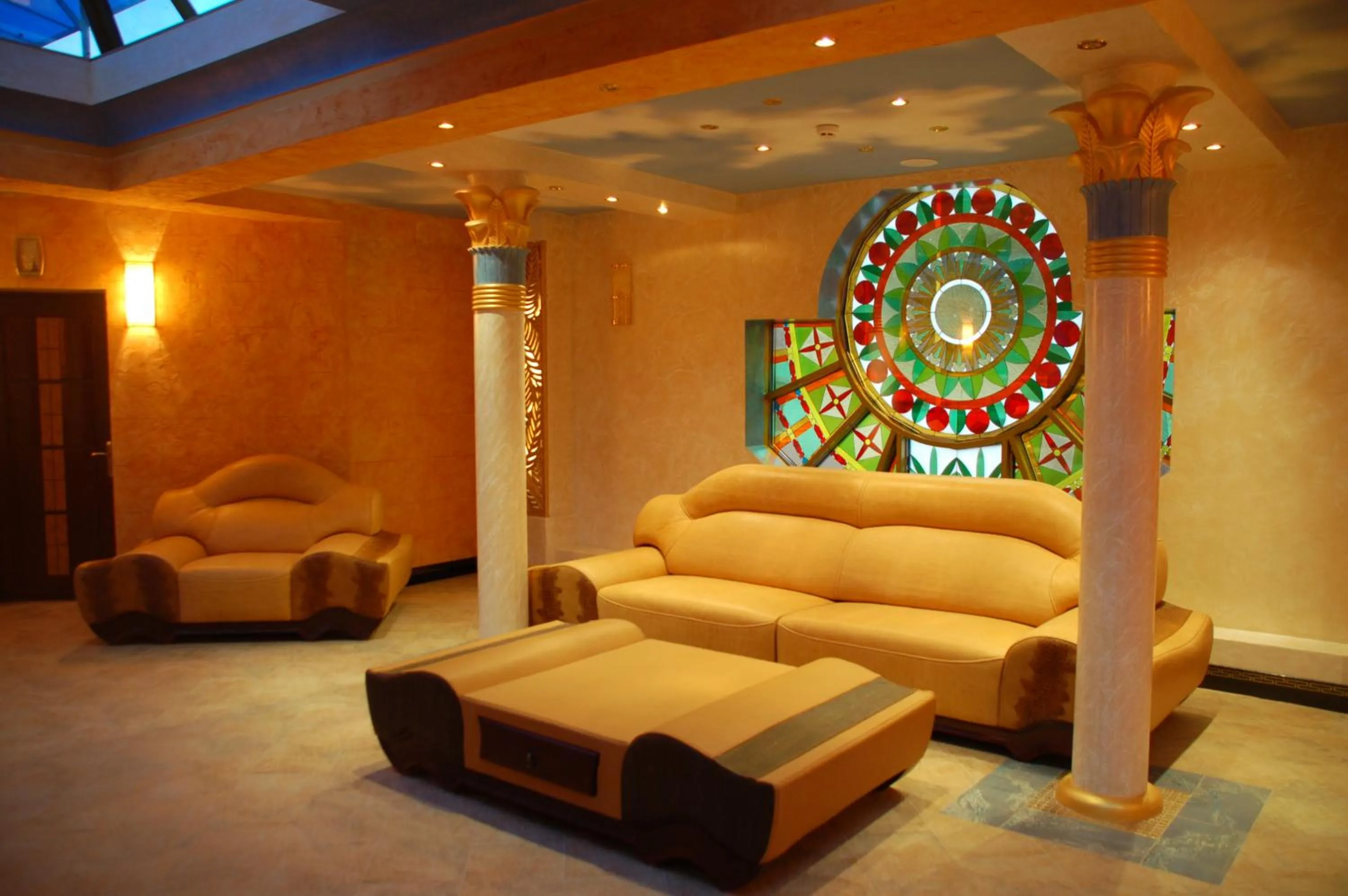 Lobby or reception in Отель Фараон