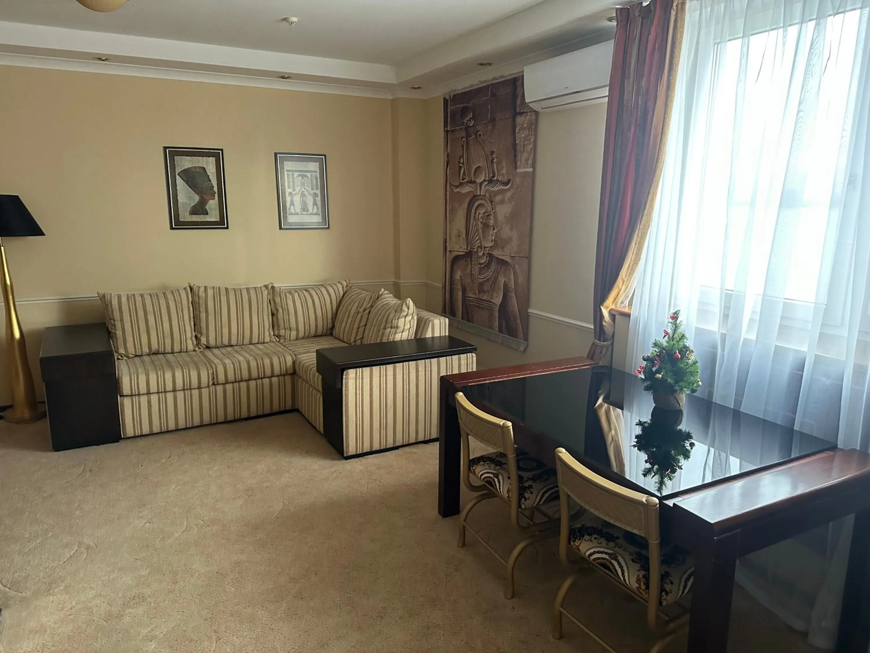 Seating area in Отель Фараон