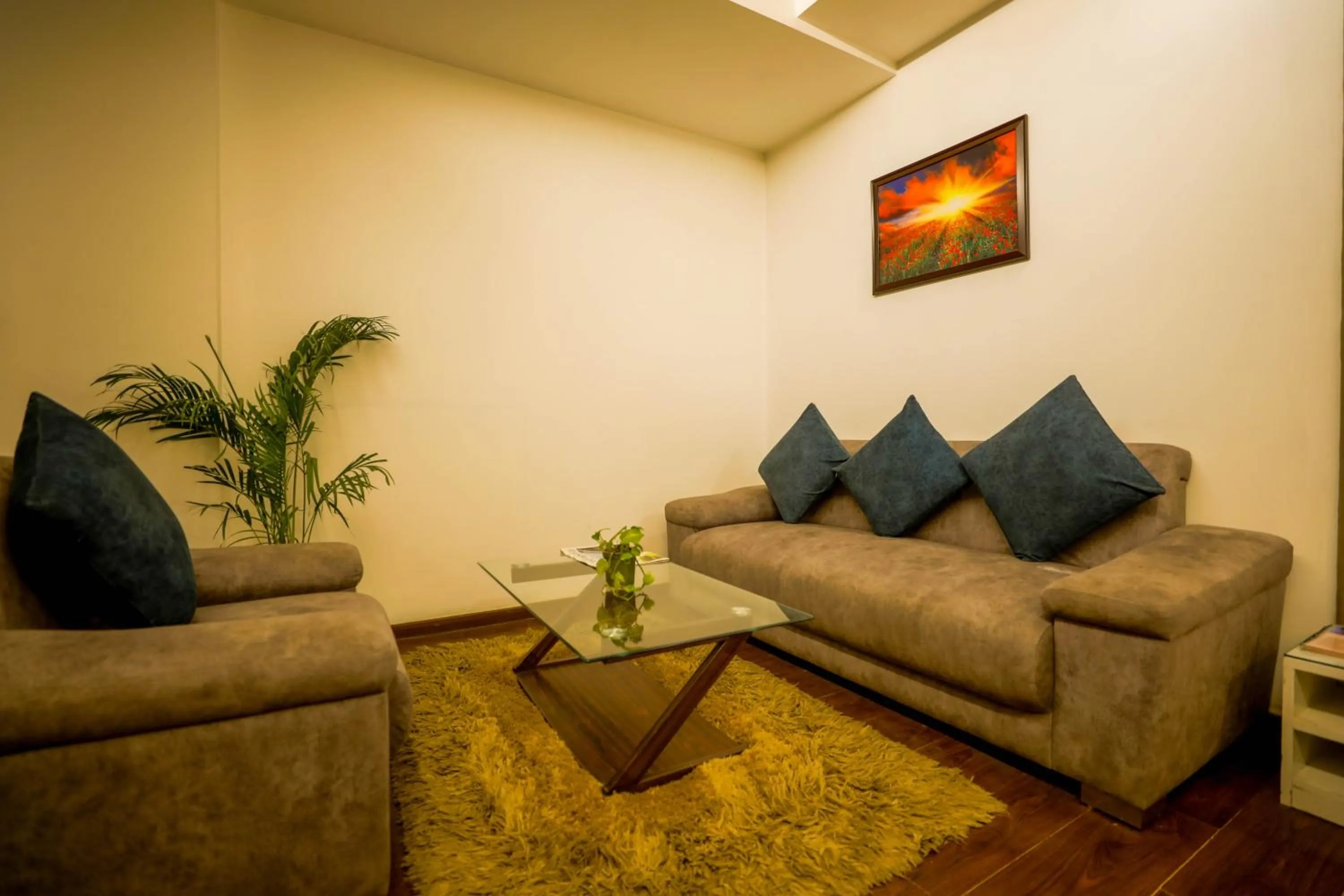 Living room in Vivid Boutique Hotel, Medanta, Gurugram