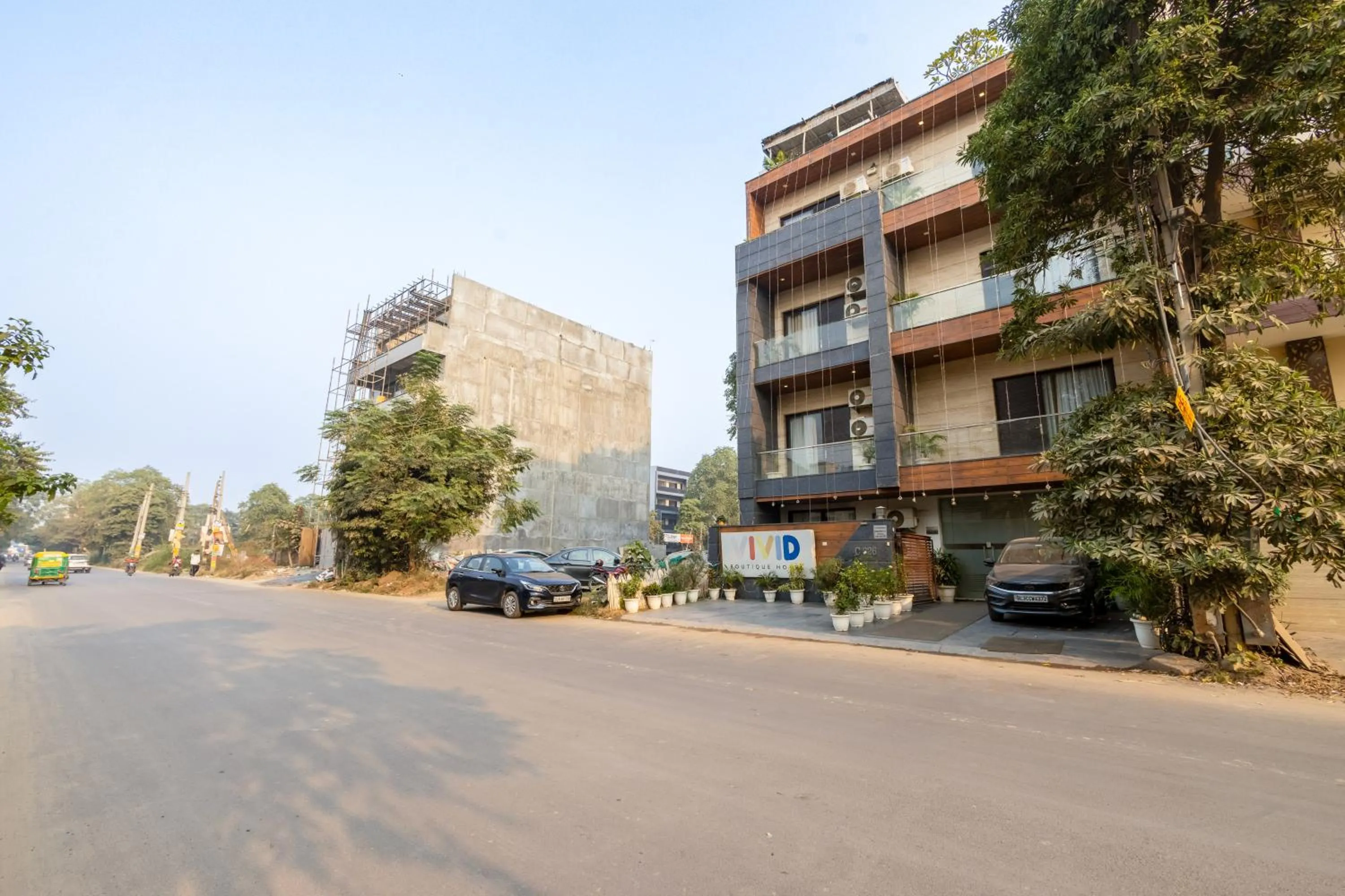 Property building in Vivid Boutique Hotel, Medanta, Gurugram