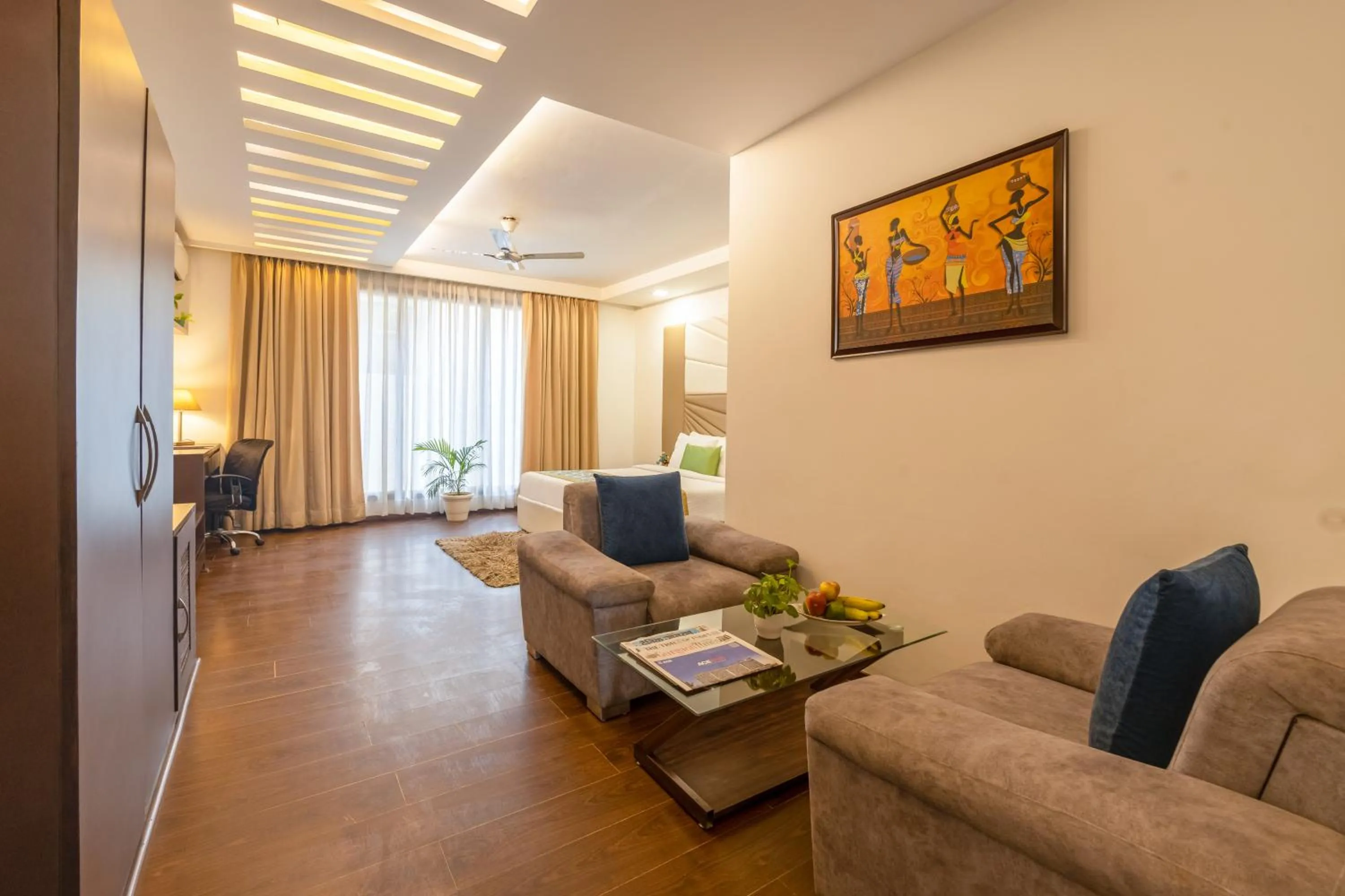 Living room in Vivid Boutique Hotel, Medanta, Gurugram