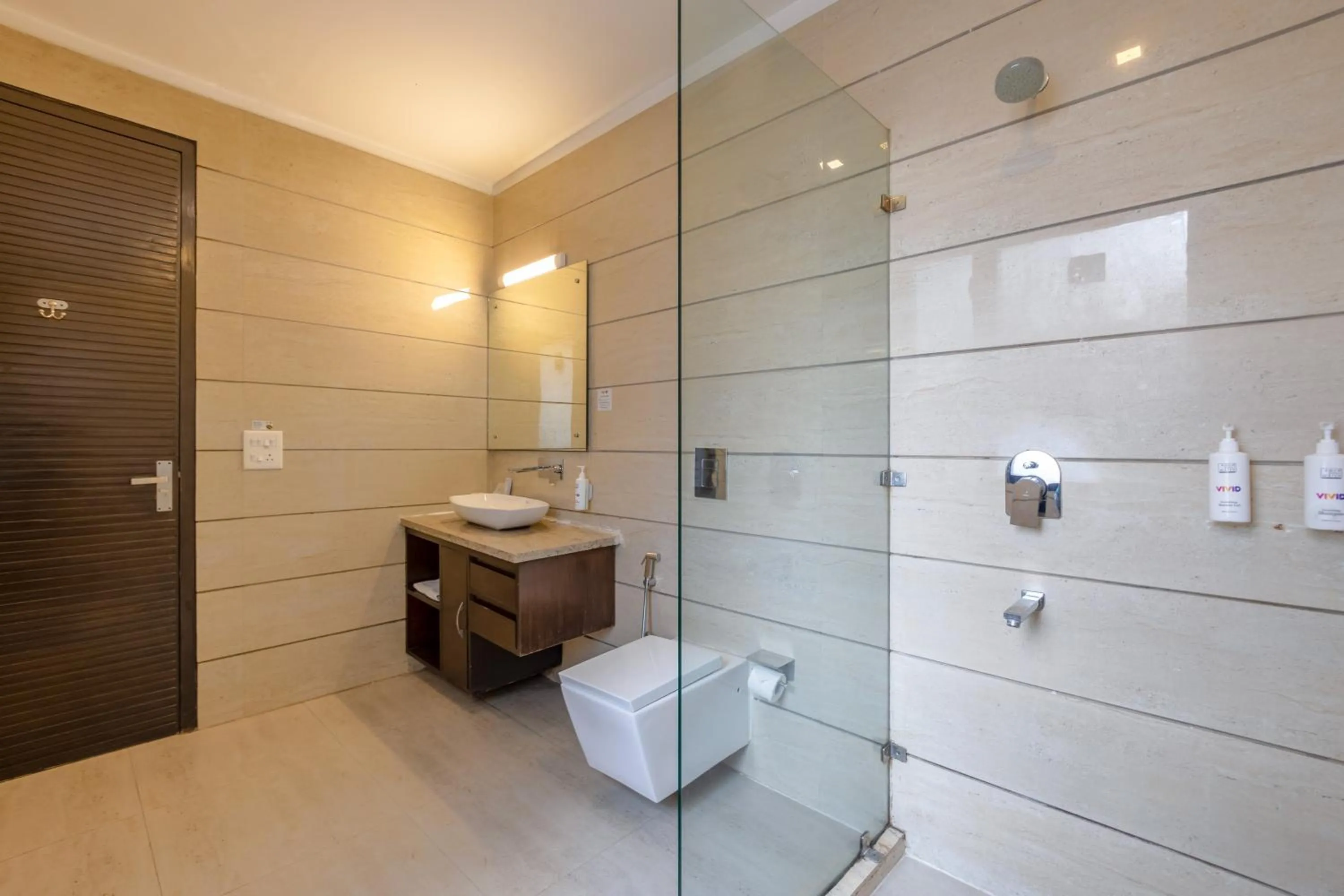 Bathroom in Vivid Boutique Hotel, Medanta, Gurugram