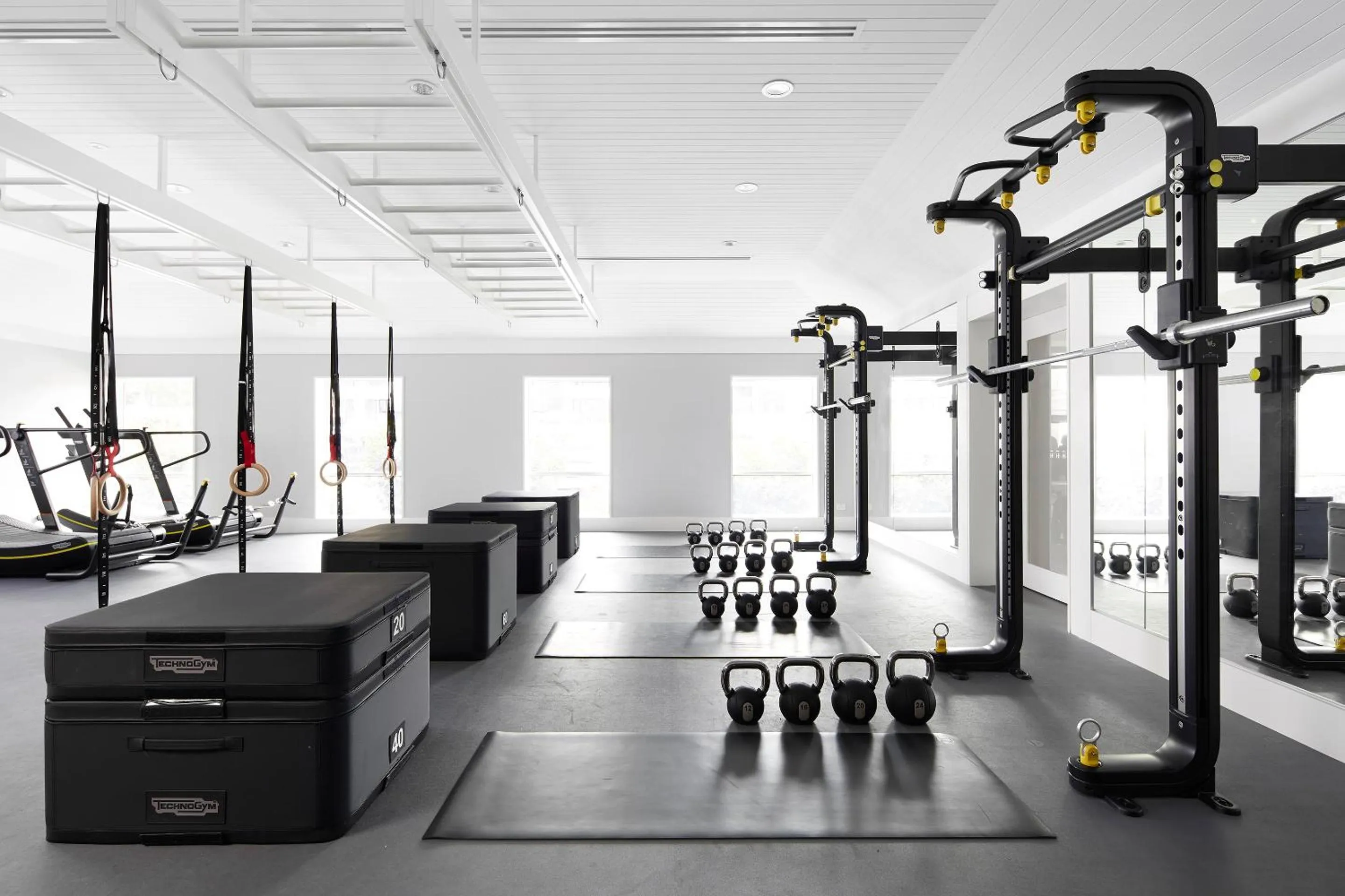 Fitness centre/facilities in Burbury Hotel & Apartments