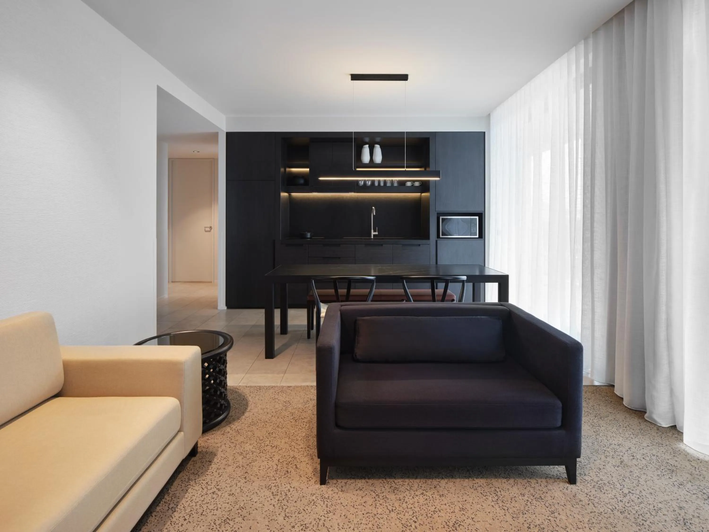 Living room in Burbury Hotel & Apartments