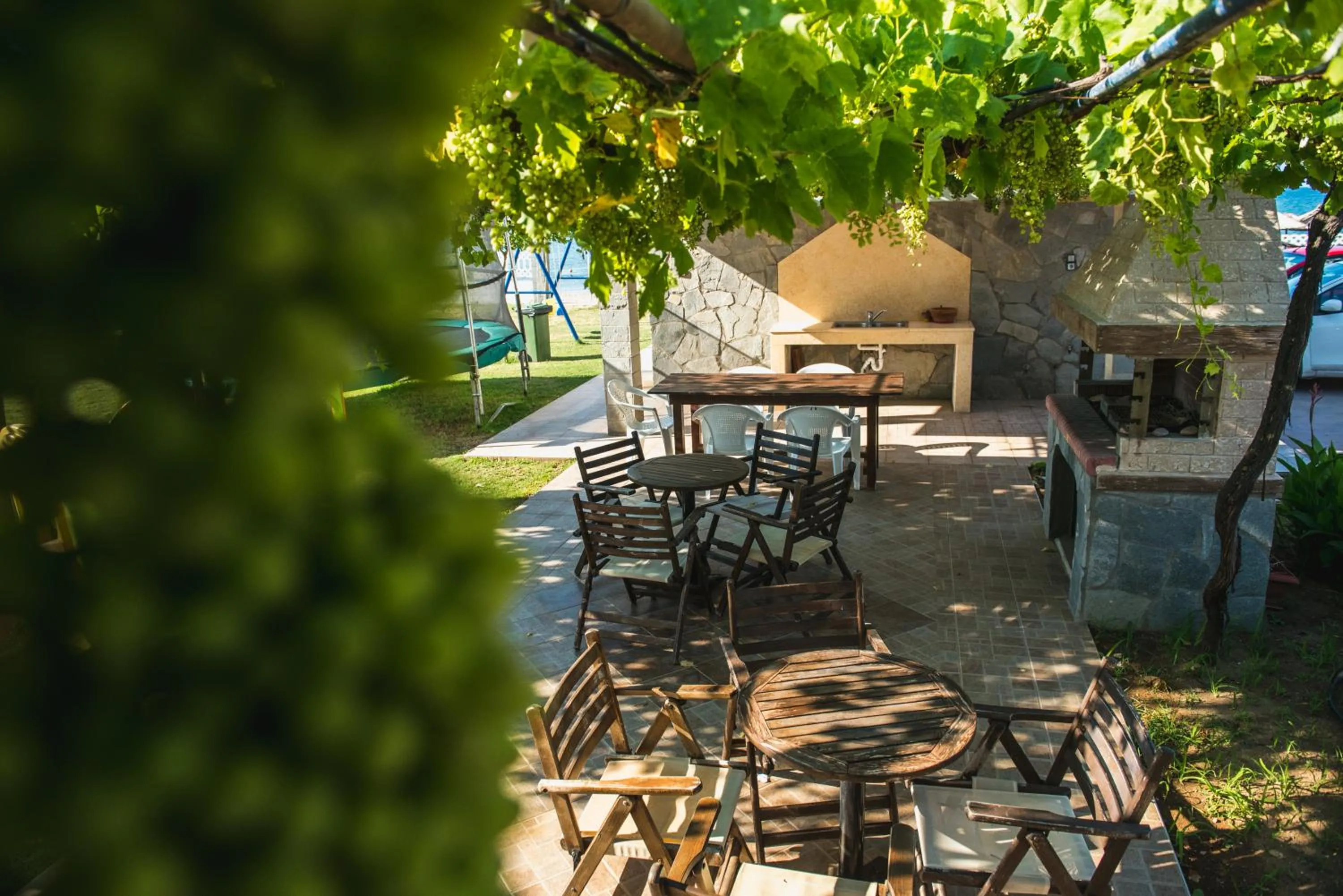 Patio in Santa Rosa Hotel & Beach