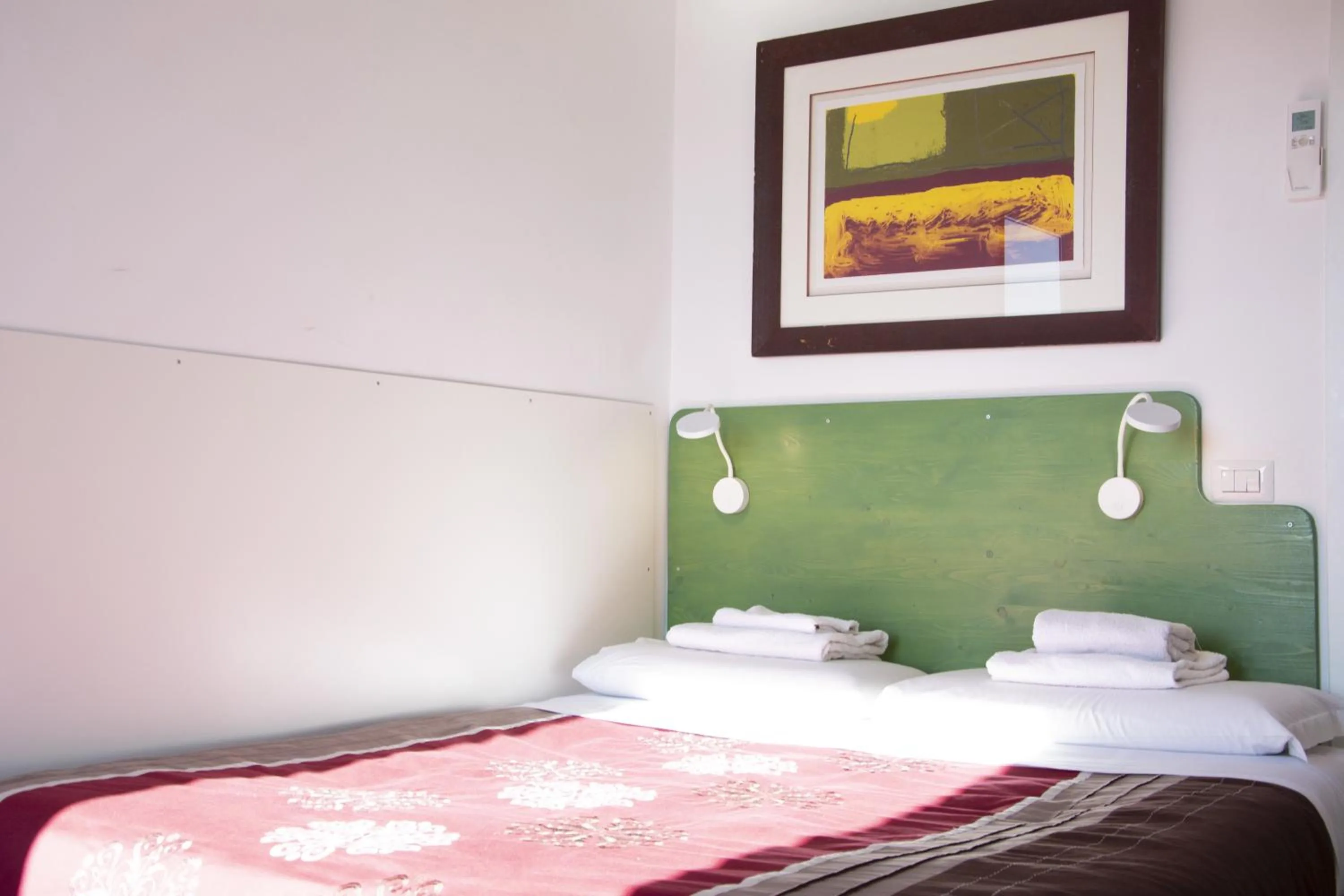 Bed in BEACHBAR Apartment in Rome