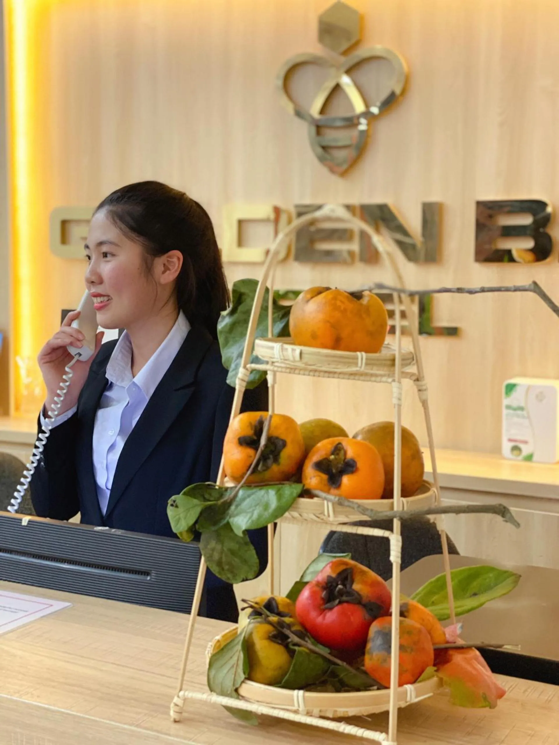 Staff in Golden Bee Hotel