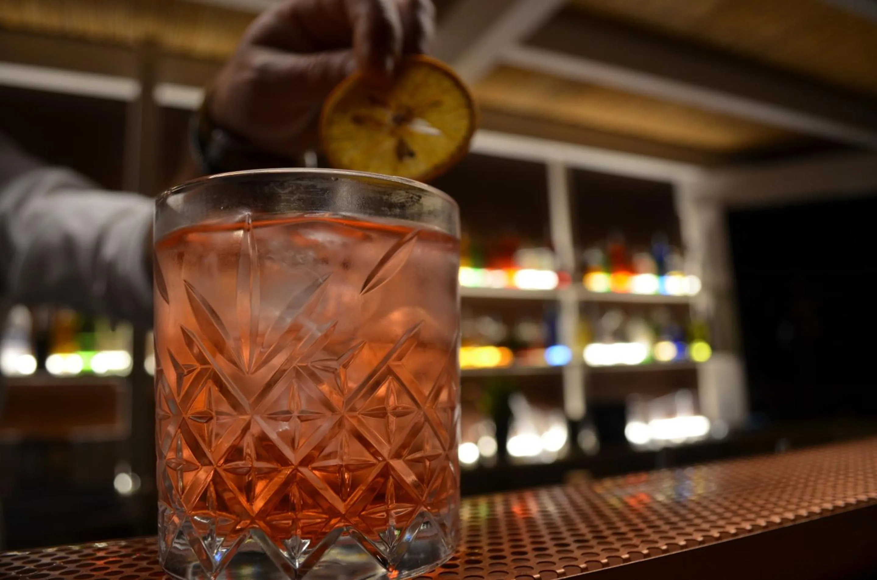 Lounge or bar in Moma Hotel Cannigione