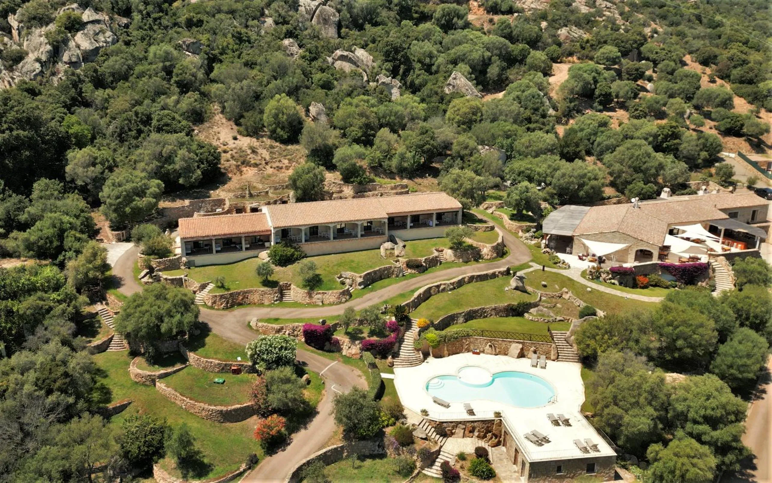 Property building in Moma Hotel Cannigione