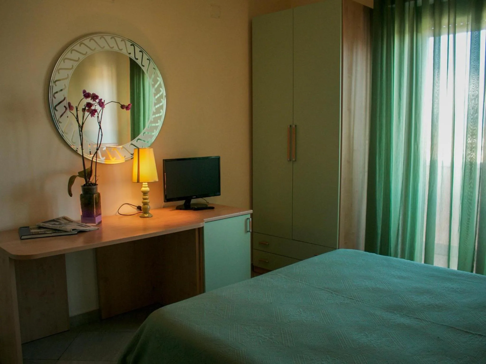 Photo of the whole room, Bed in Blu Hotel