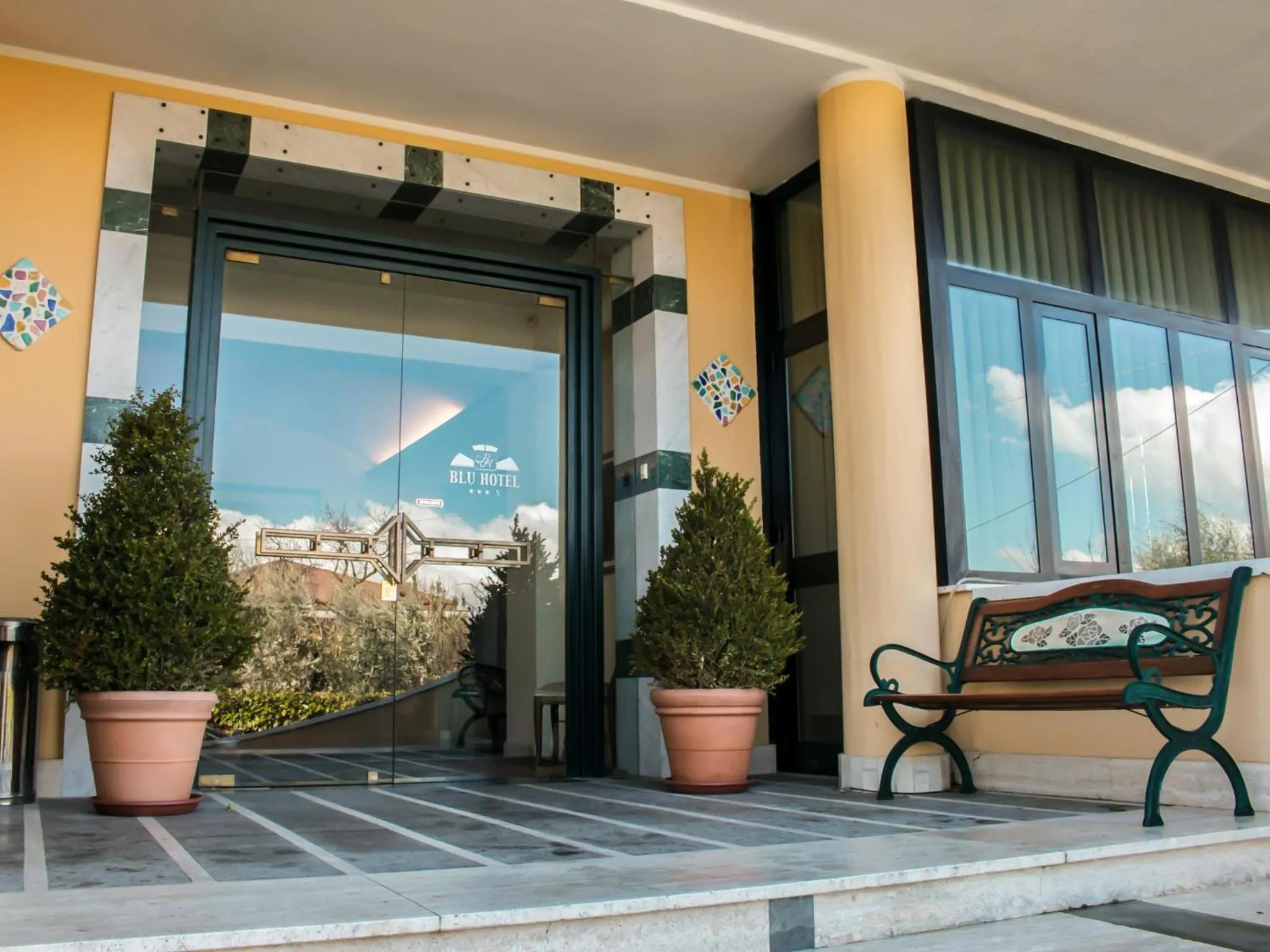 Property building in Blu Hotel