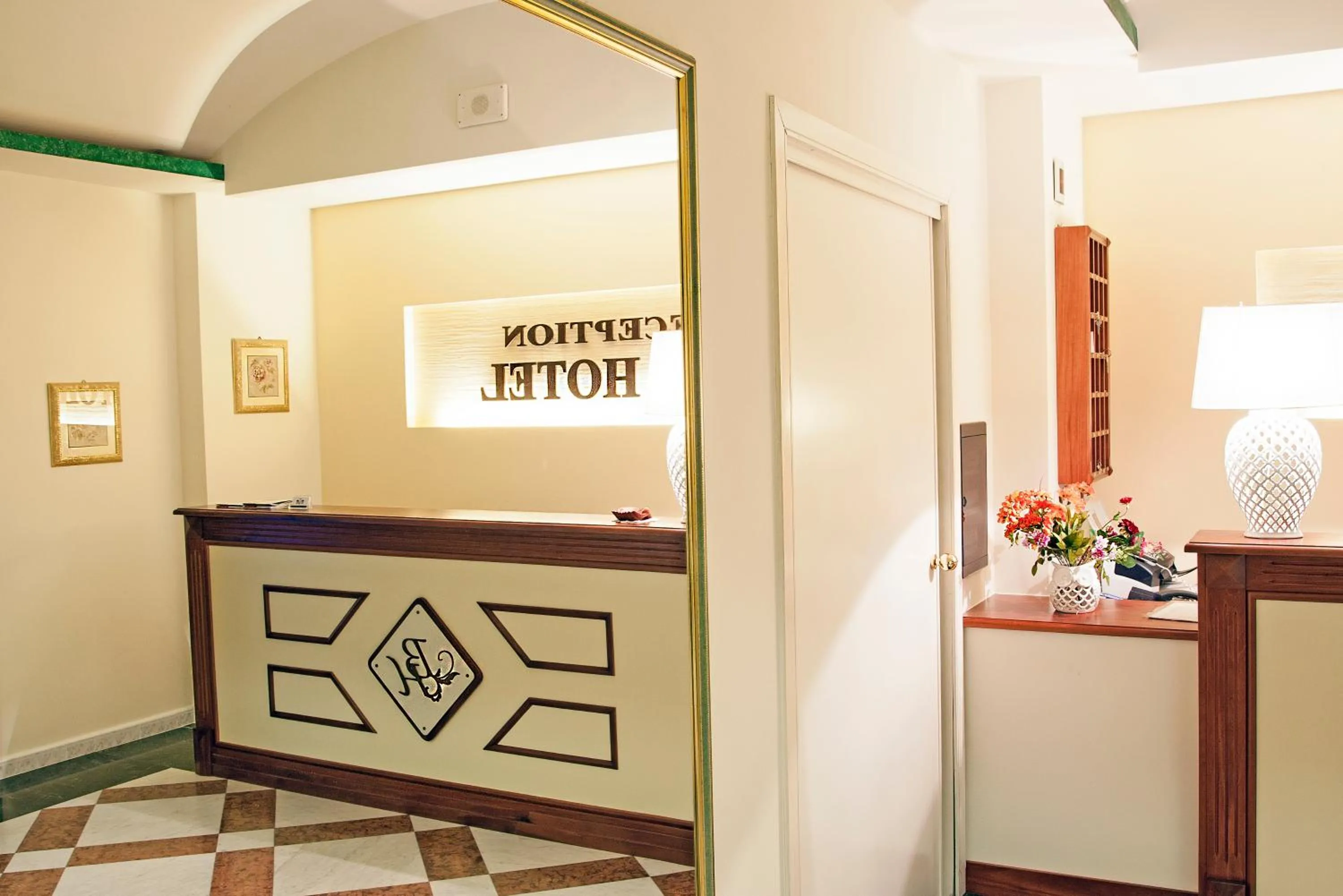 Lobby or reception in Blu Hotel