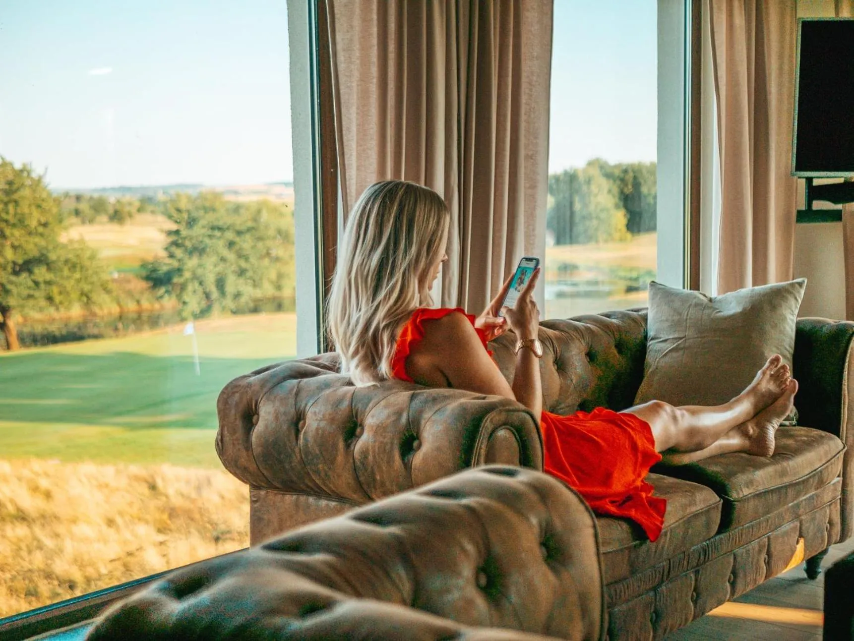 Natural landscape in Lydinge Resort