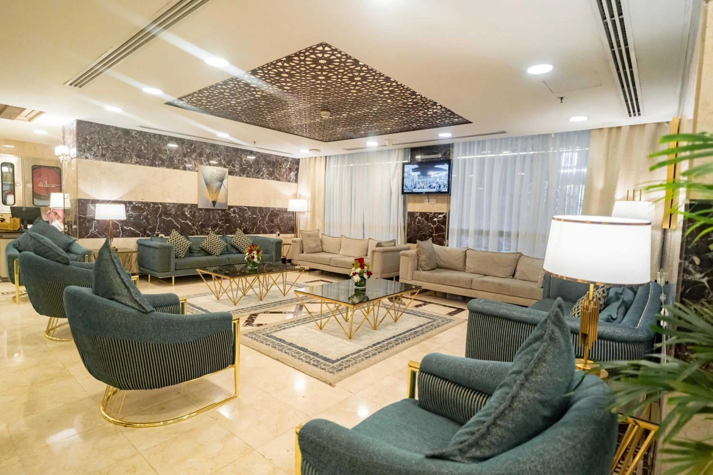 Seating area in Emaar Elite Al Madina Hotel