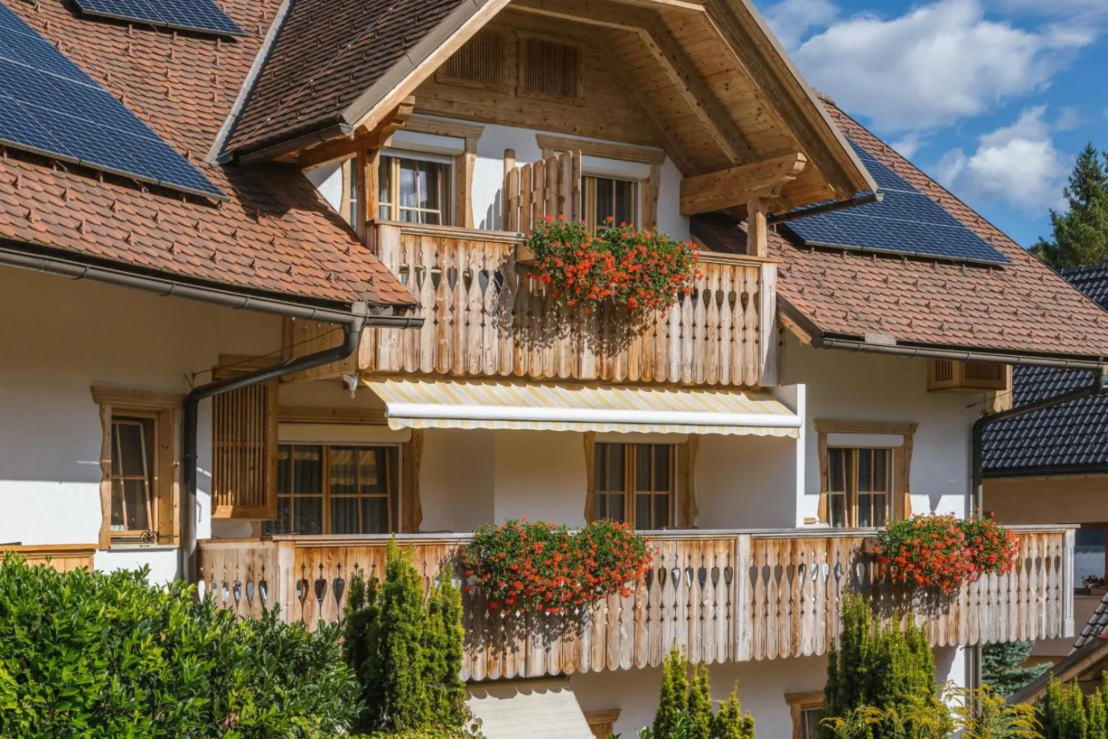 Property building in Garni Hotel Berc