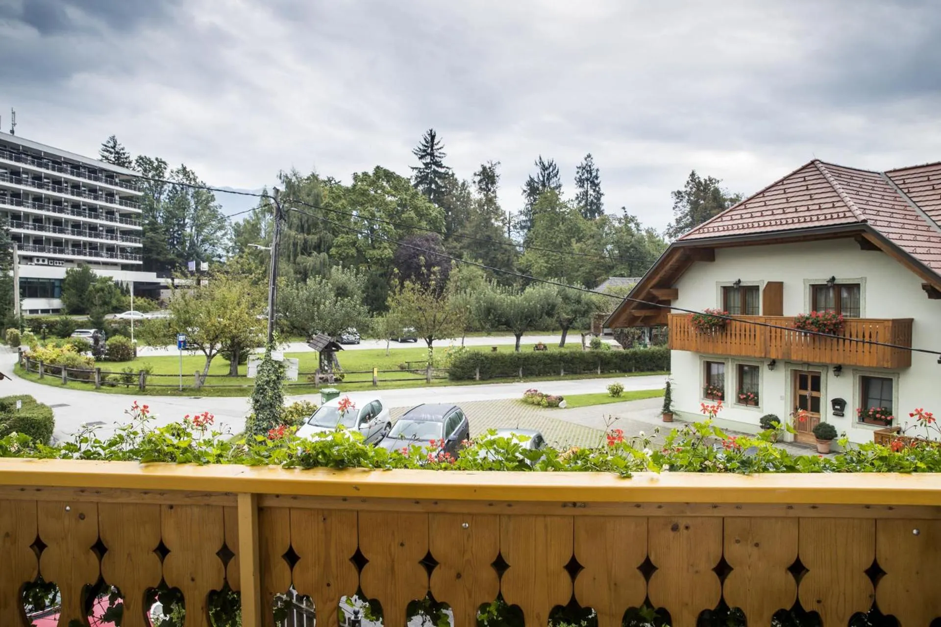 Property building in Garni Hotel Berc