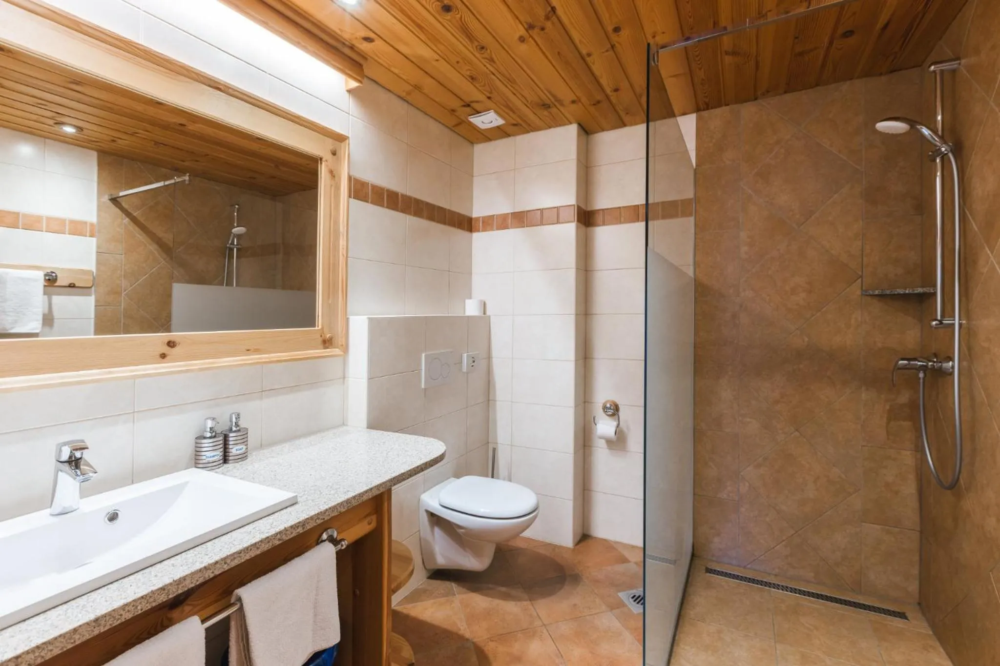 Toilet in Garni Hotel Berc