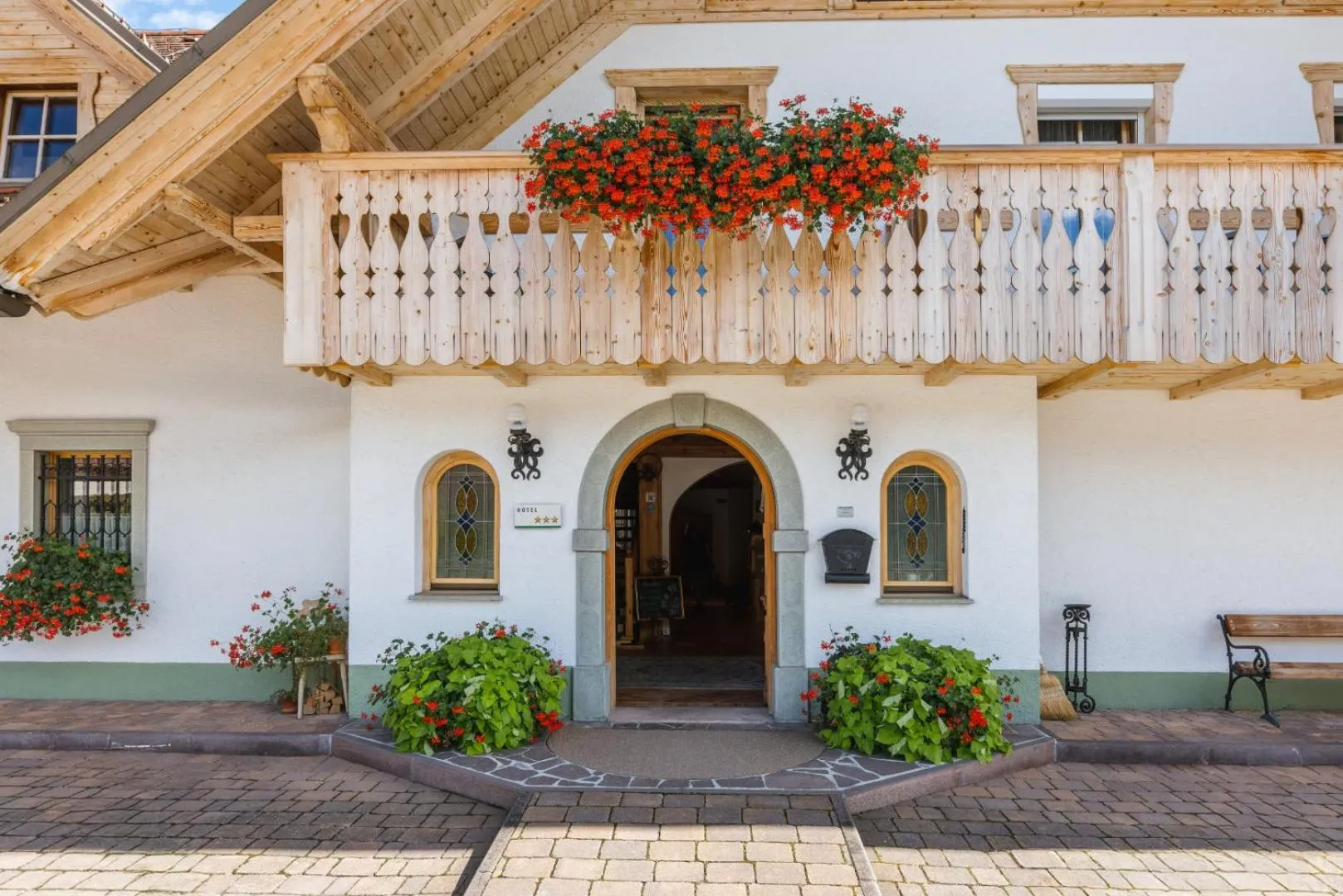 Property building in Garni Hotel Berc