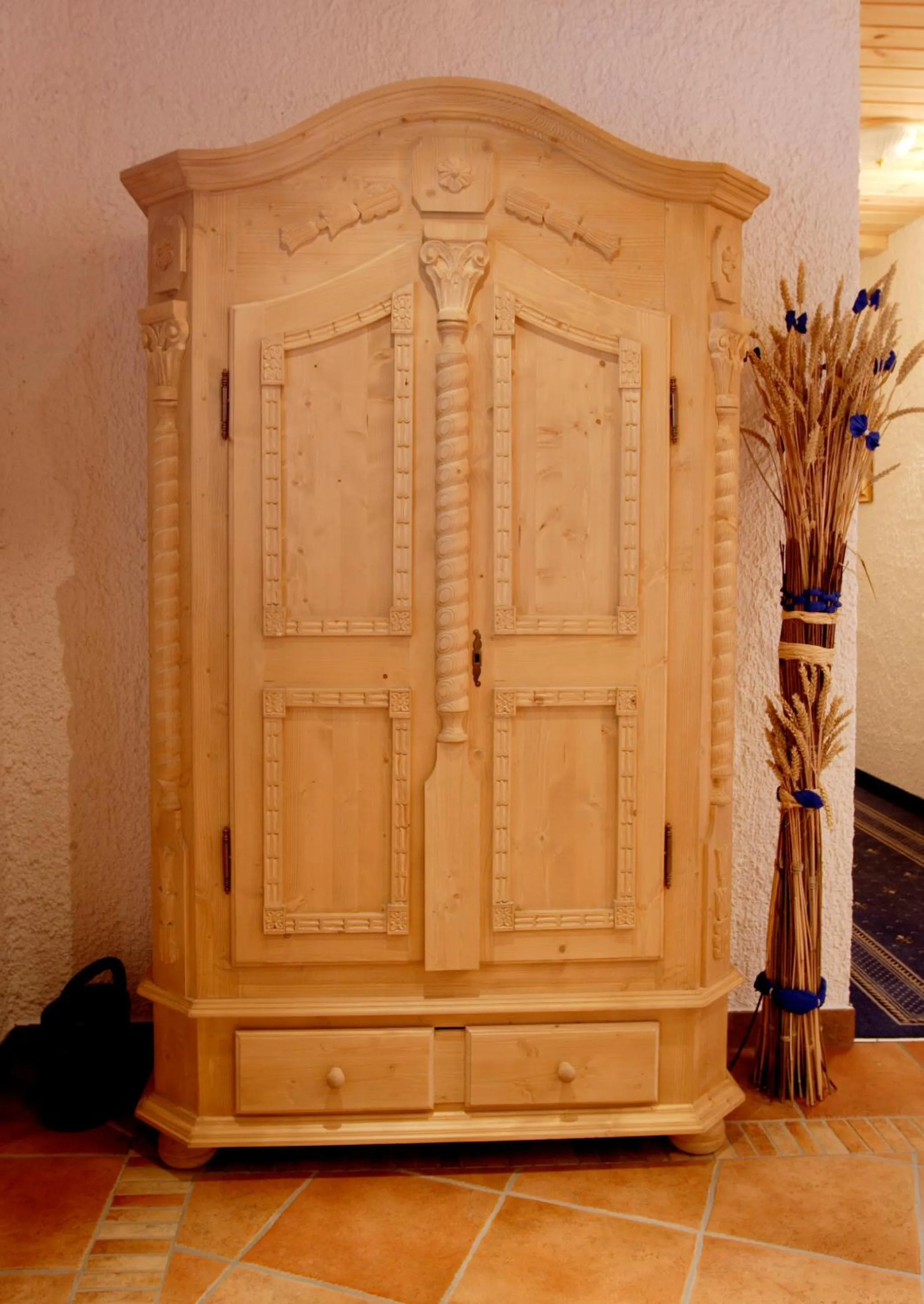 Decorative detail in Garni Hotel Berc