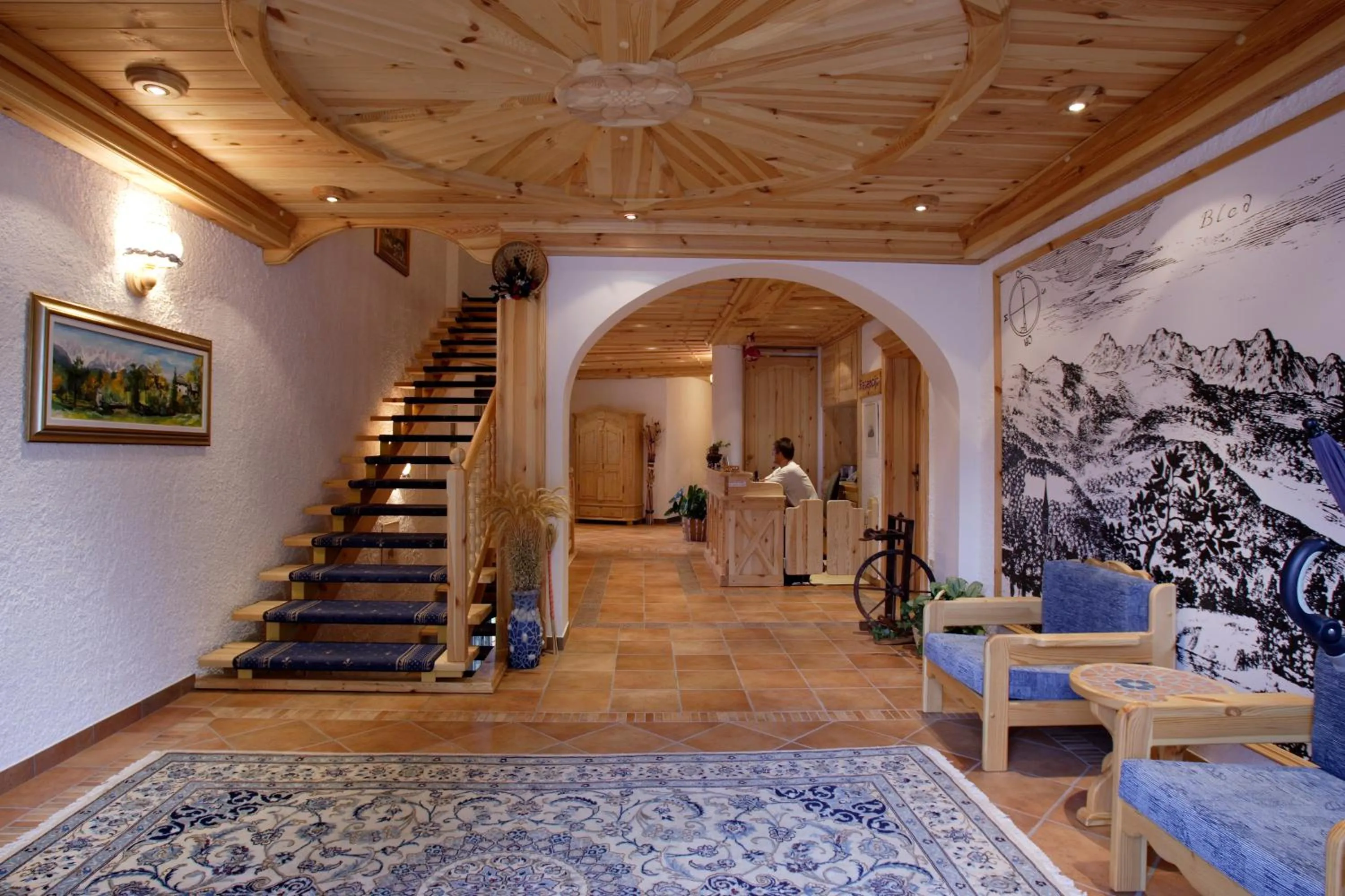 Property building in Garni Hotel Berc