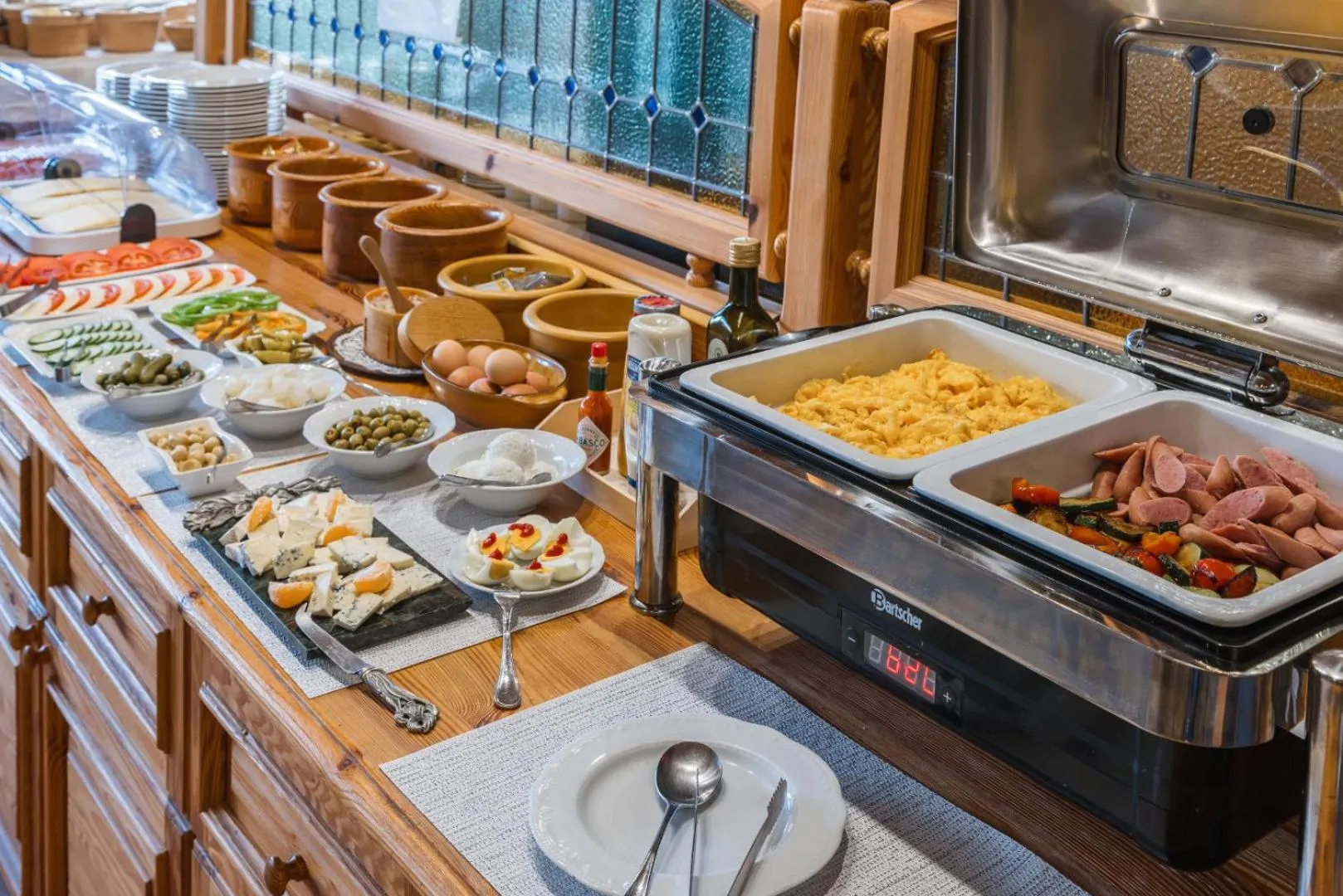 Breakfast in Garni Hotel Berc