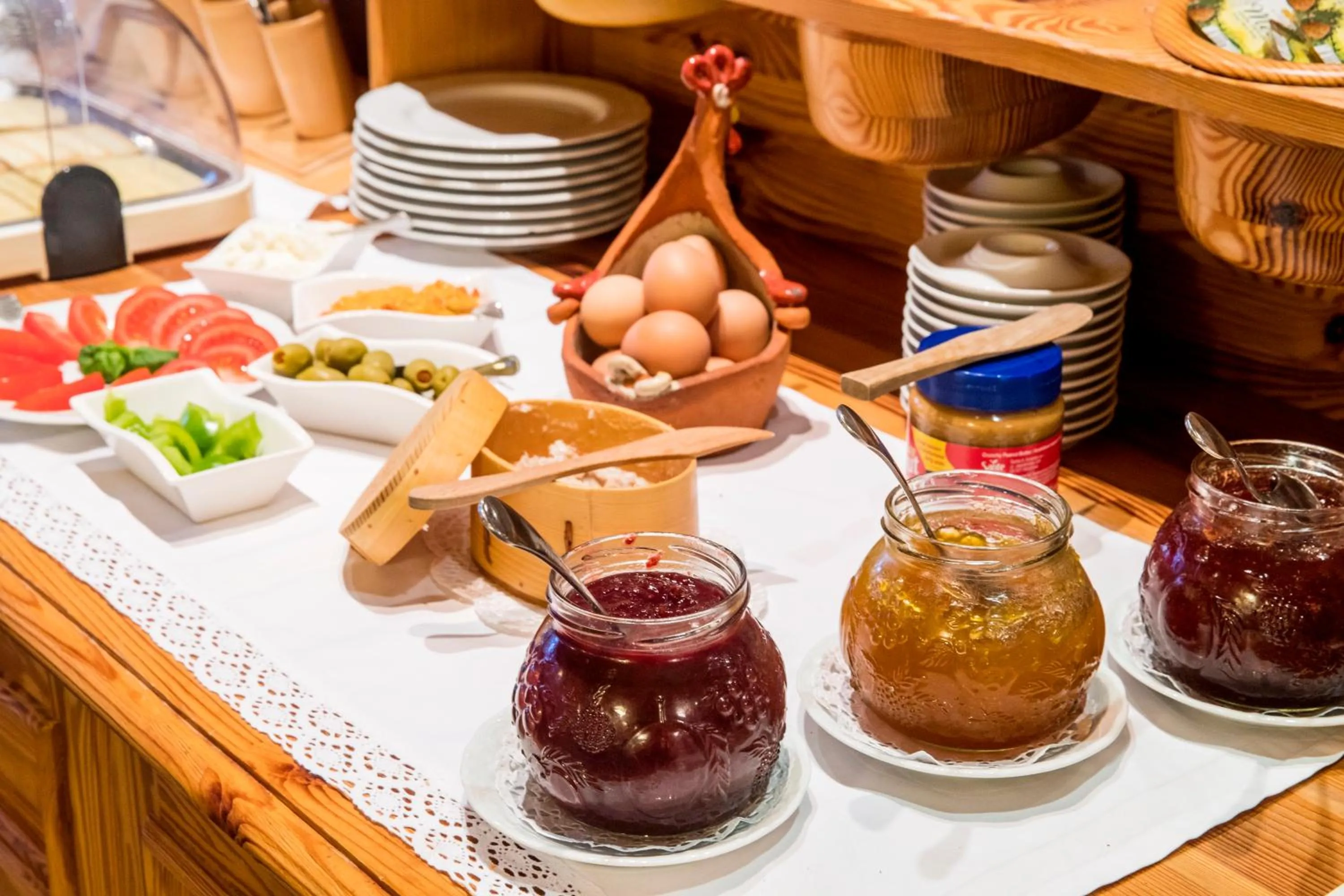 Breakfast in Garni Hotel Berc