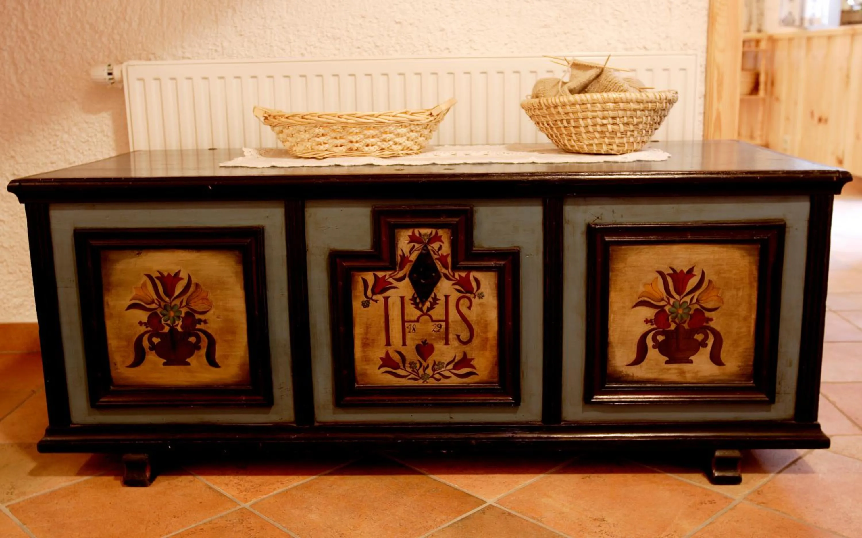Decorative detail in Garni Hotel Berc