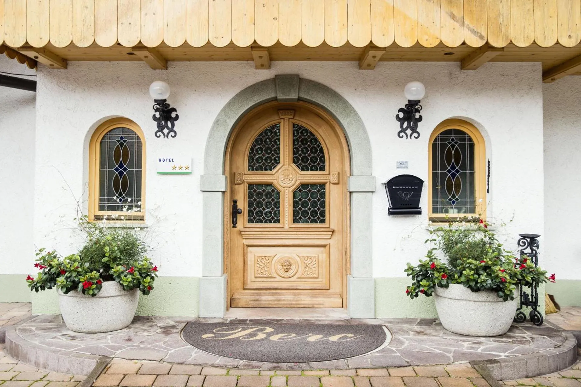 Property building in Garni Hotel Berc