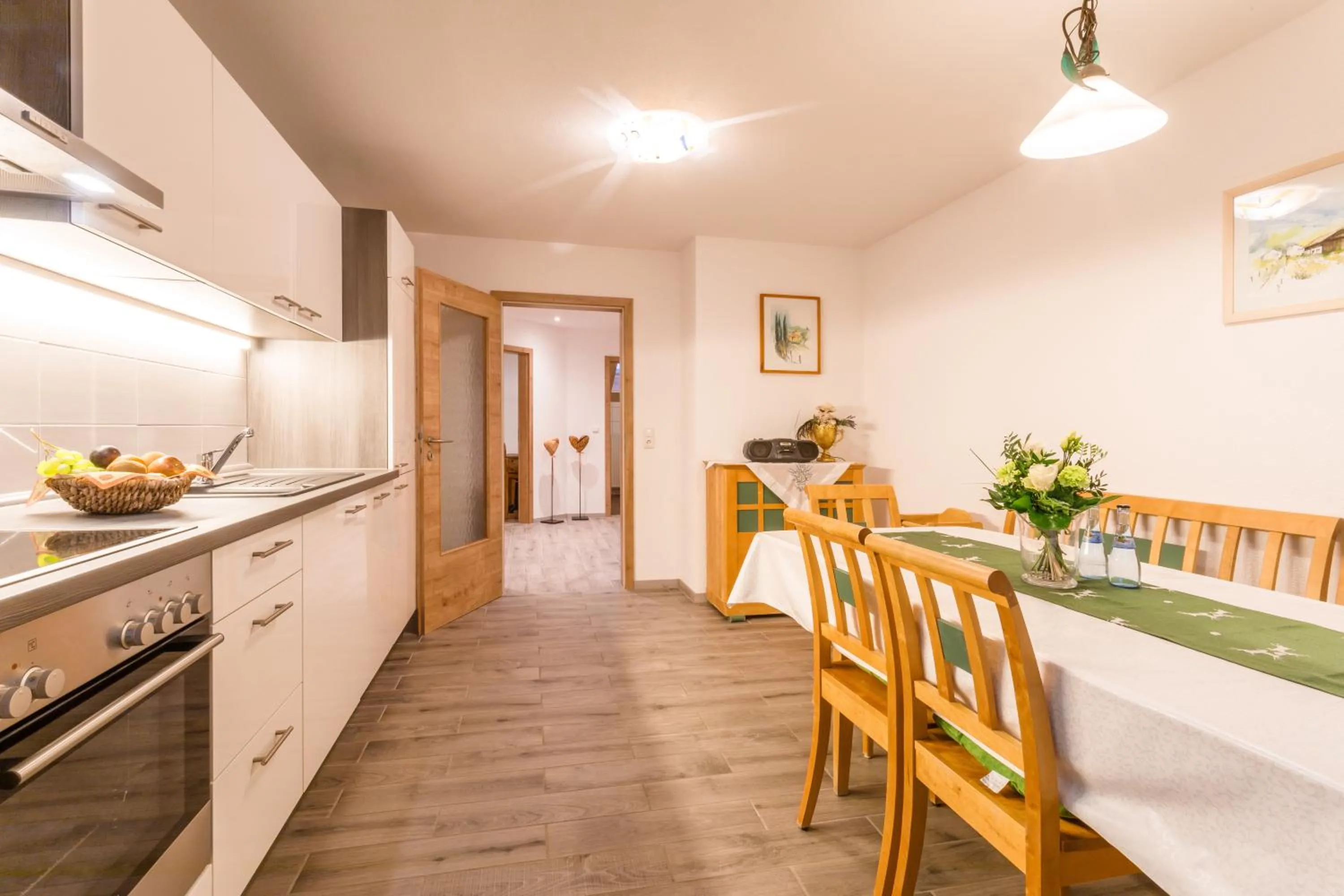 Kitchen or kitchenette in Allgäu-Hotel-Elbsee