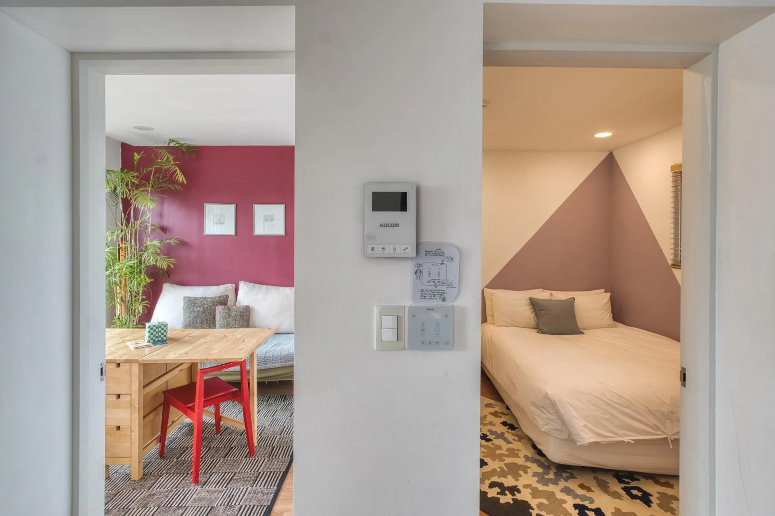 Bed in Naksan Balcony