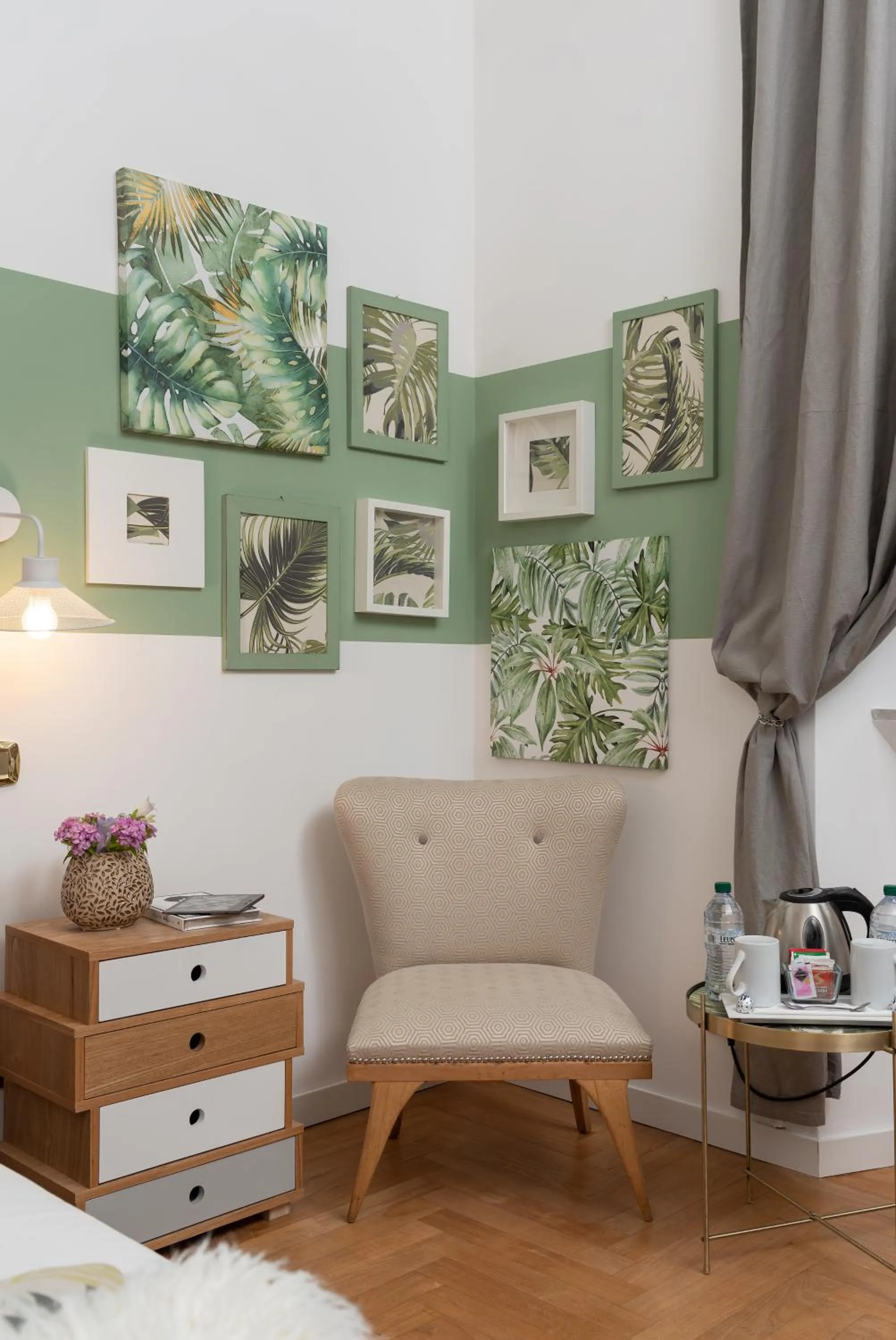 Decorative detail in Maison Vantaggio