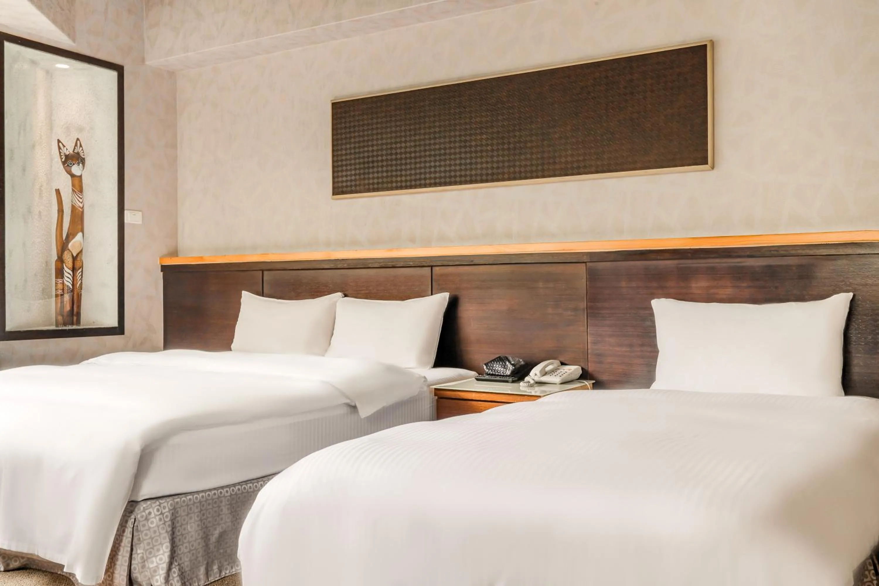 Photo of the whole room, Bed in CHECK inn Express Taichung Fengchia