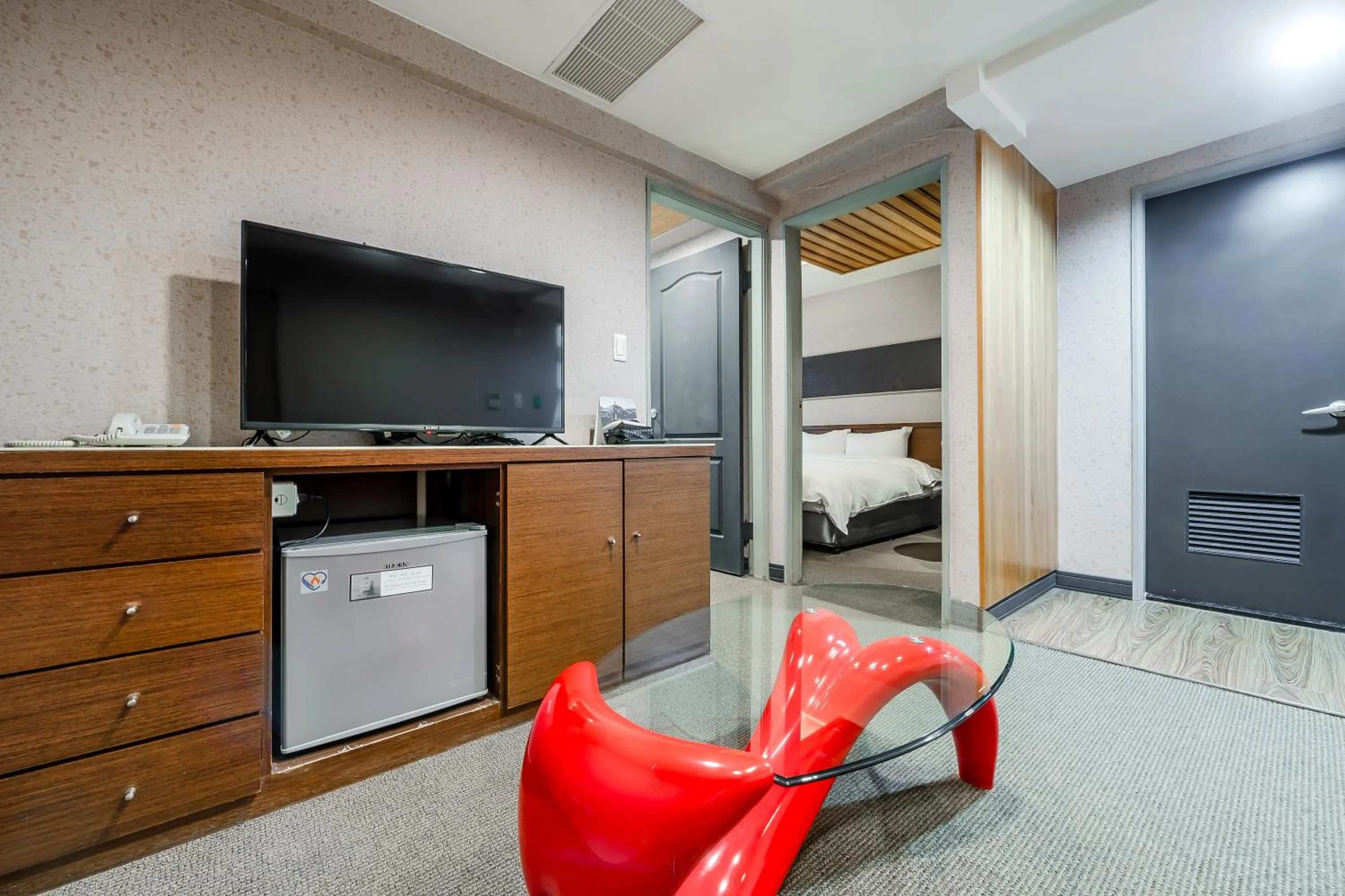 Bed in CHECK inn Express Taichung Fengchia