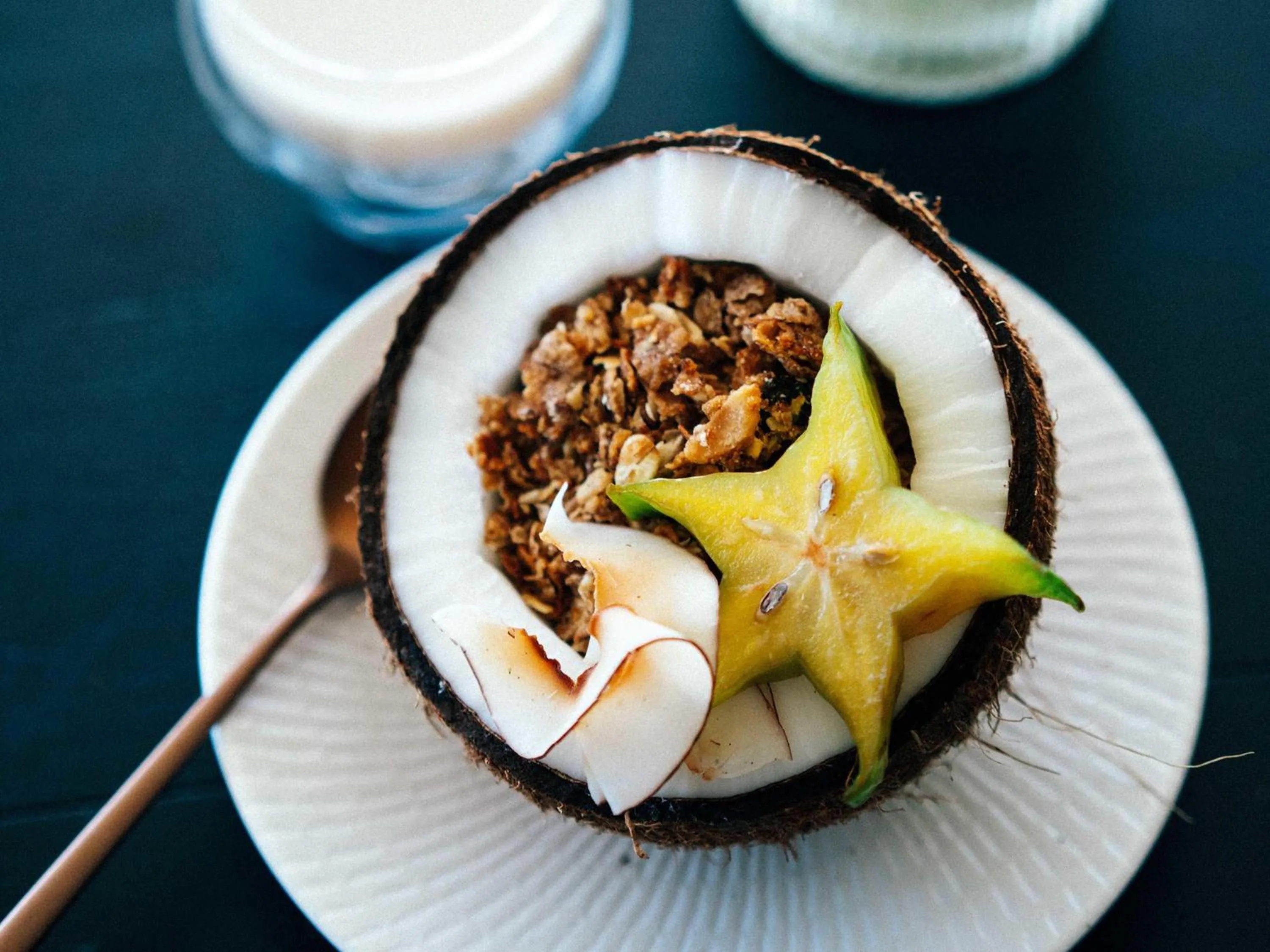 Breakfast in Raffles Seychelles
