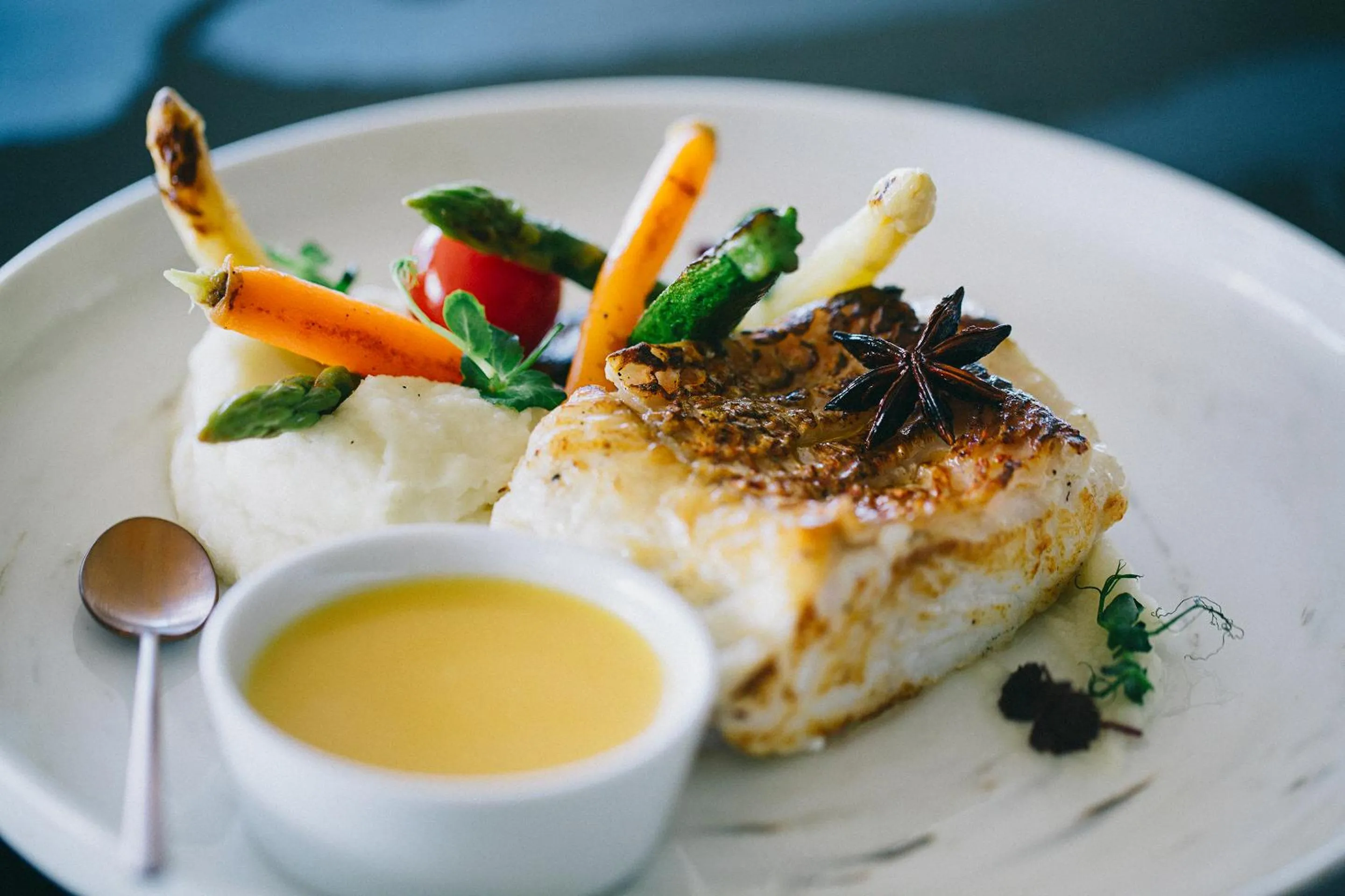 Food close-up in Raffles Seychelles