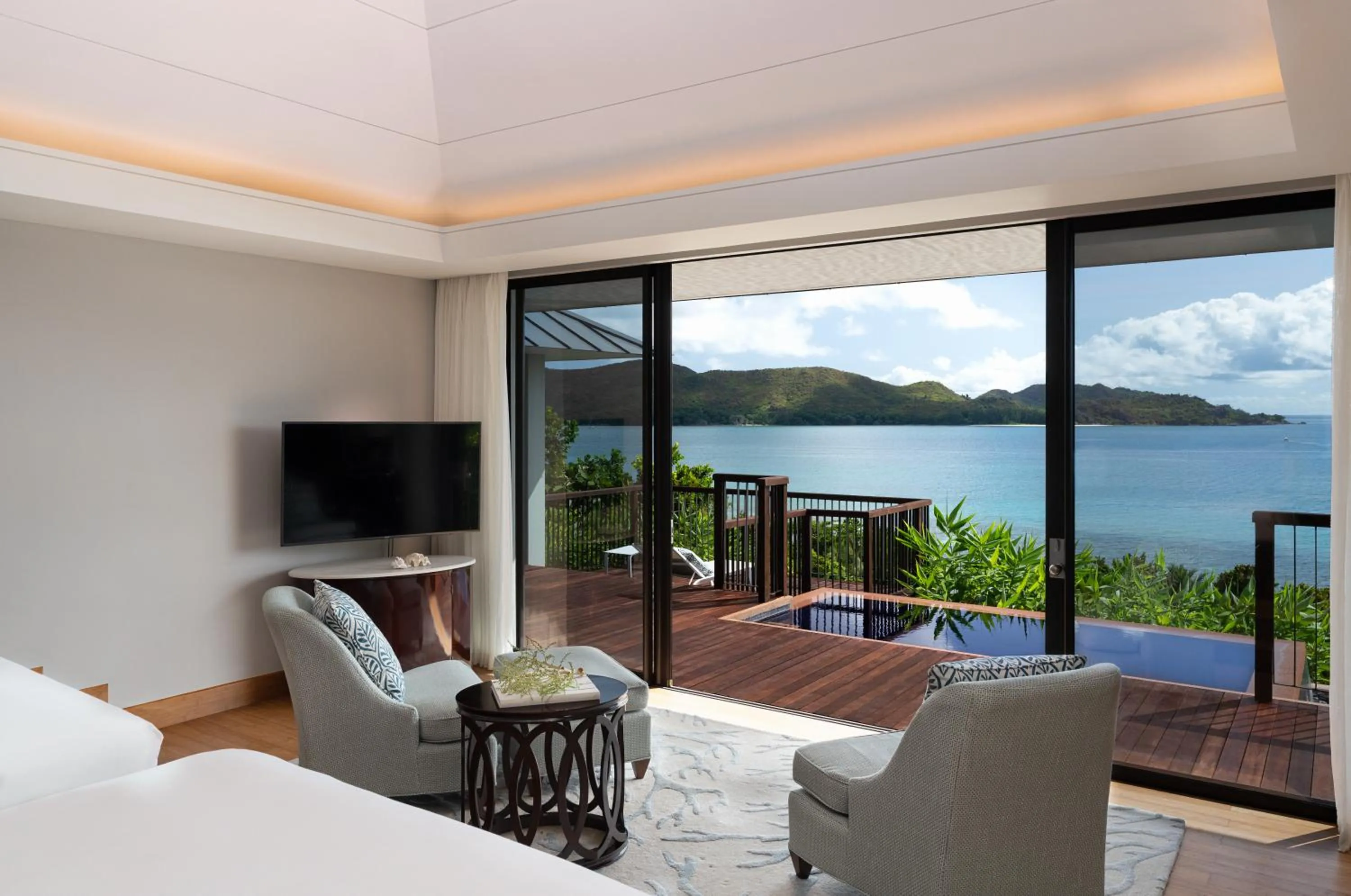 View (from property/room) in Raffles Seychelles