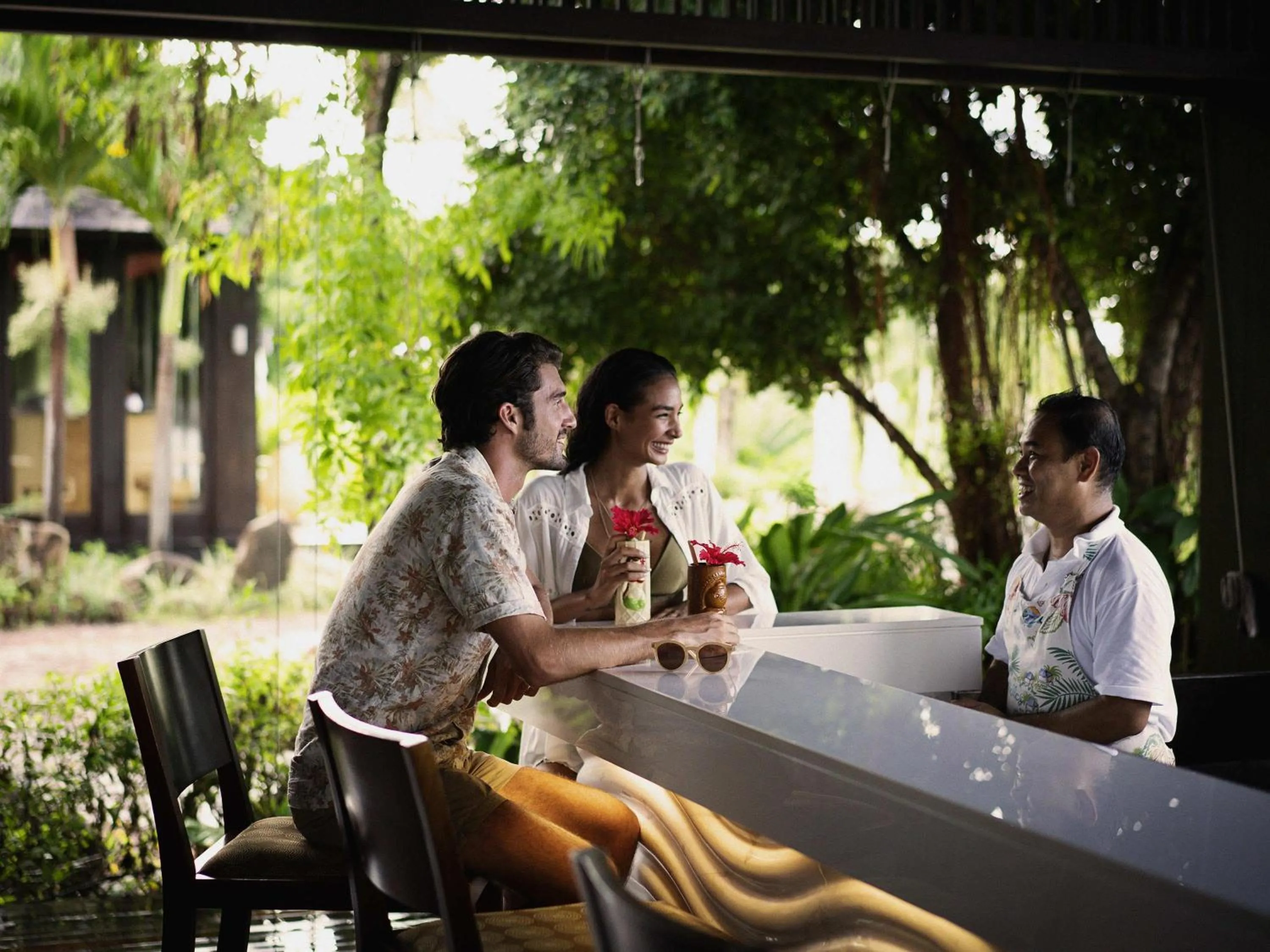 Lounge or bar in Raffles Seychelles