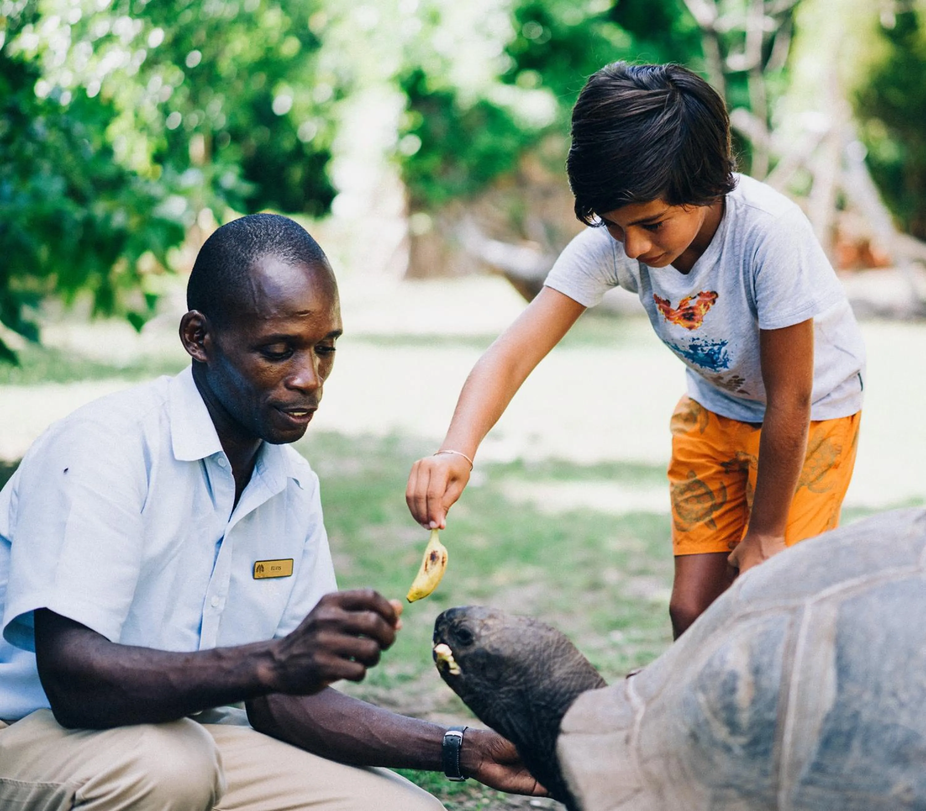 Staff in Raffles Seychelles