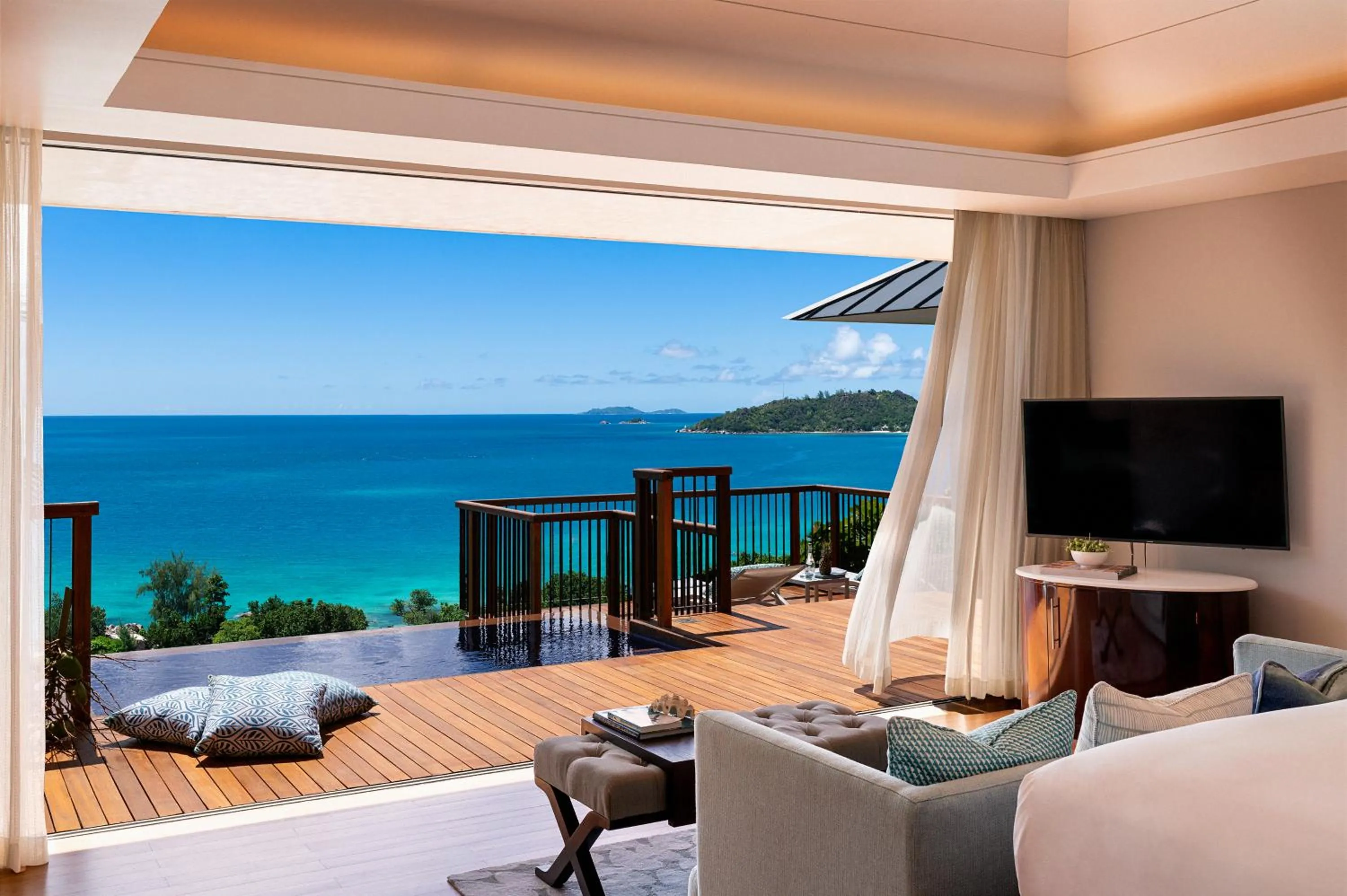 Sea view in Raffles Seychelles