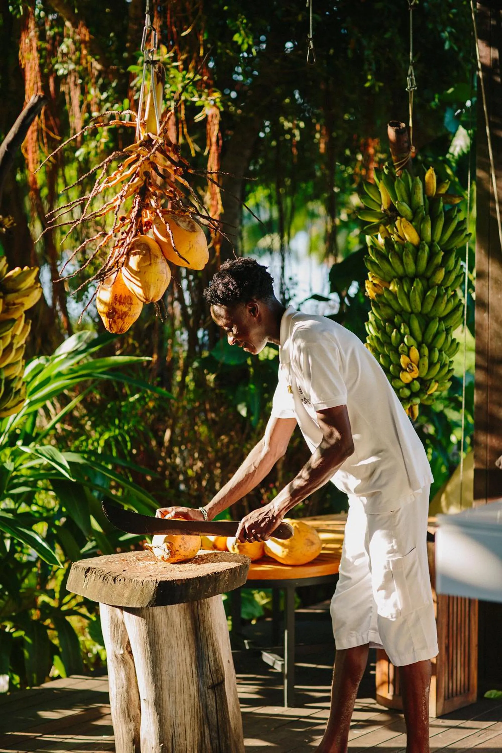 Staff in Raffles Seychelles